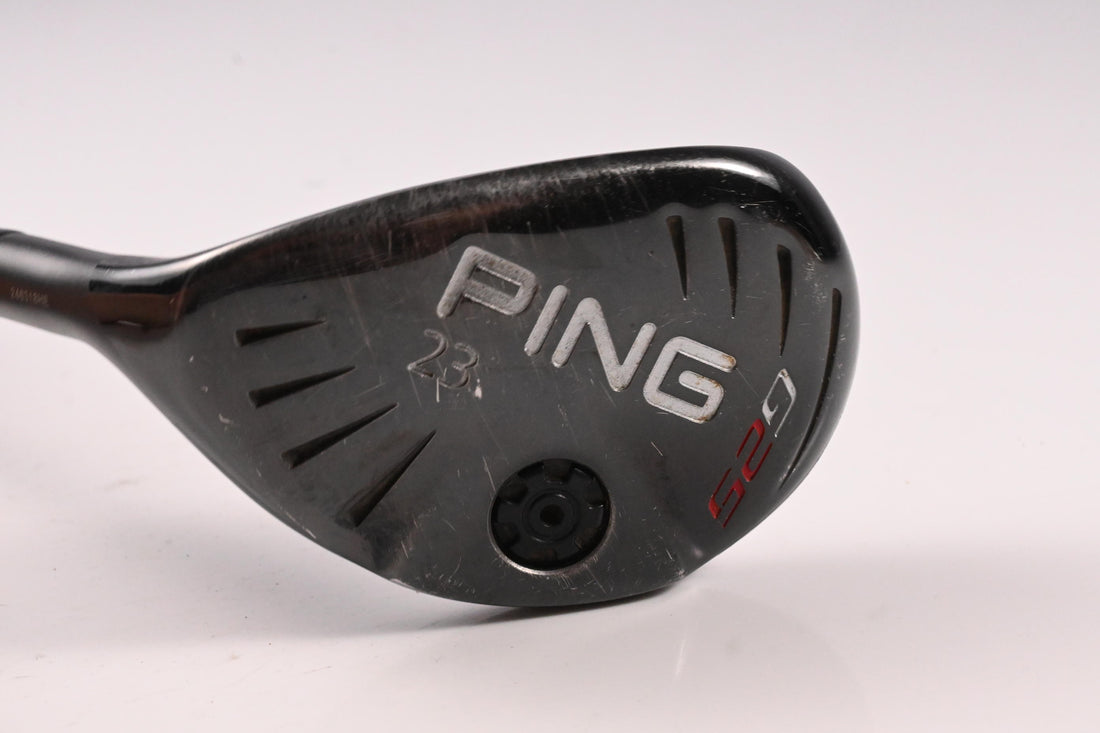 Left Hand Ping G25 #4 Hybrid / 23 Degree / Regular Flex Ping TFC 189 Shaft