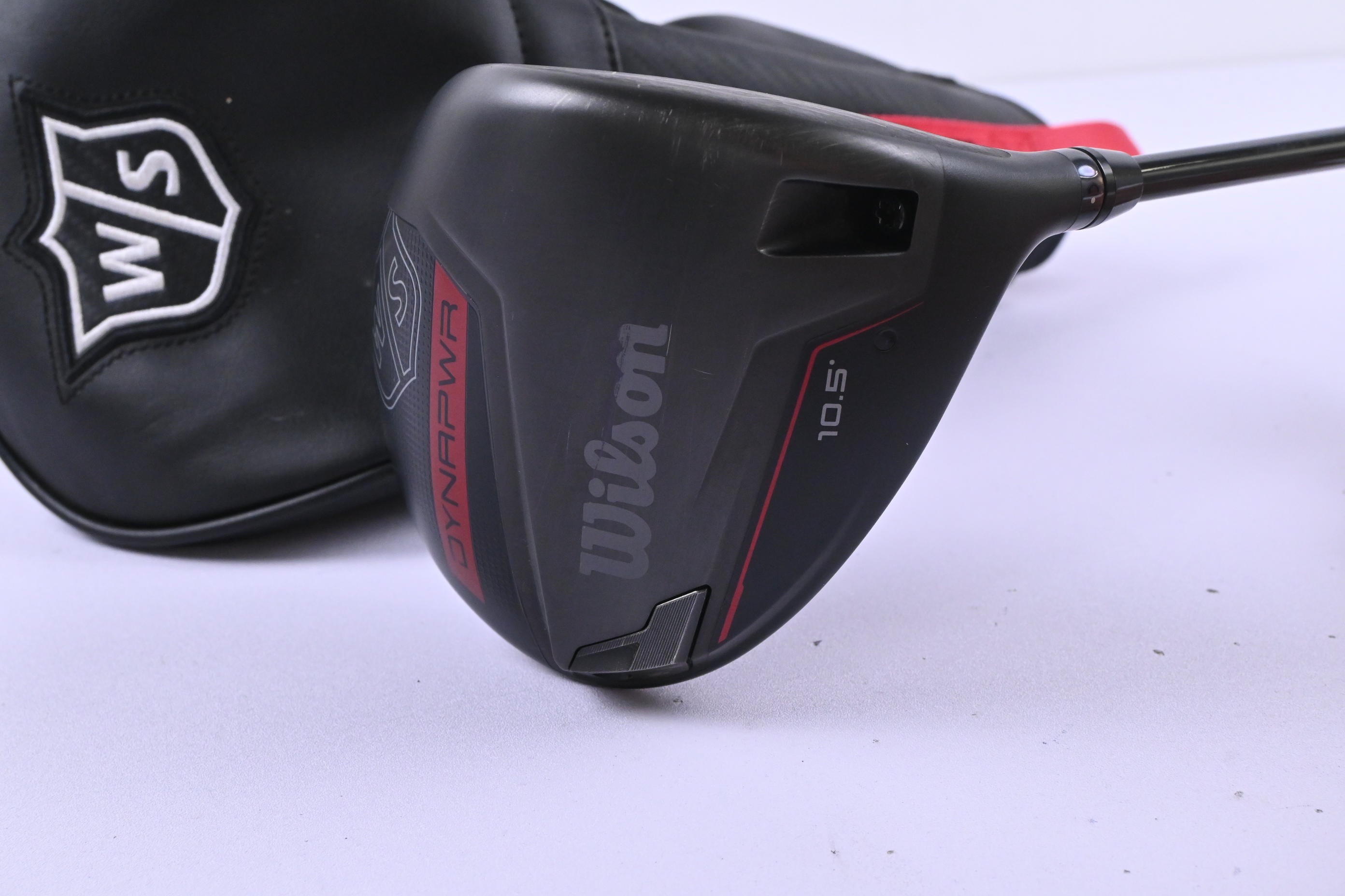 Wilson Dynapower Carbon Driver / 10.5 Degree / Senior Flex Smoke Red RDX 50