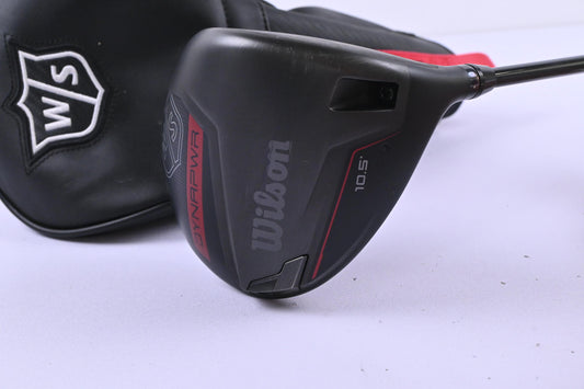 Wilson Dynapower Carbon Driver / 10.5 Degree / Senior Flex Smoke Red RDX 50