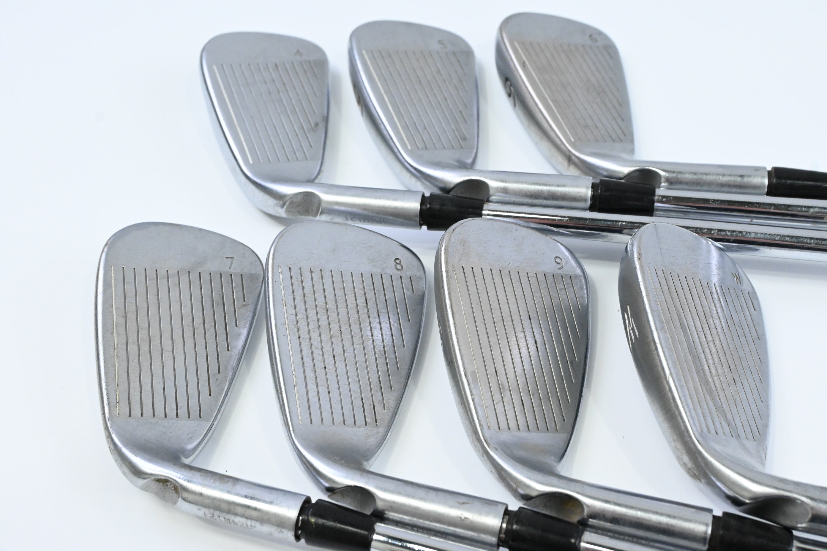 Ping G400 Irons / 4-PW / Blue Dot / Stiff Flex Ping AWT 2.0 Shafts