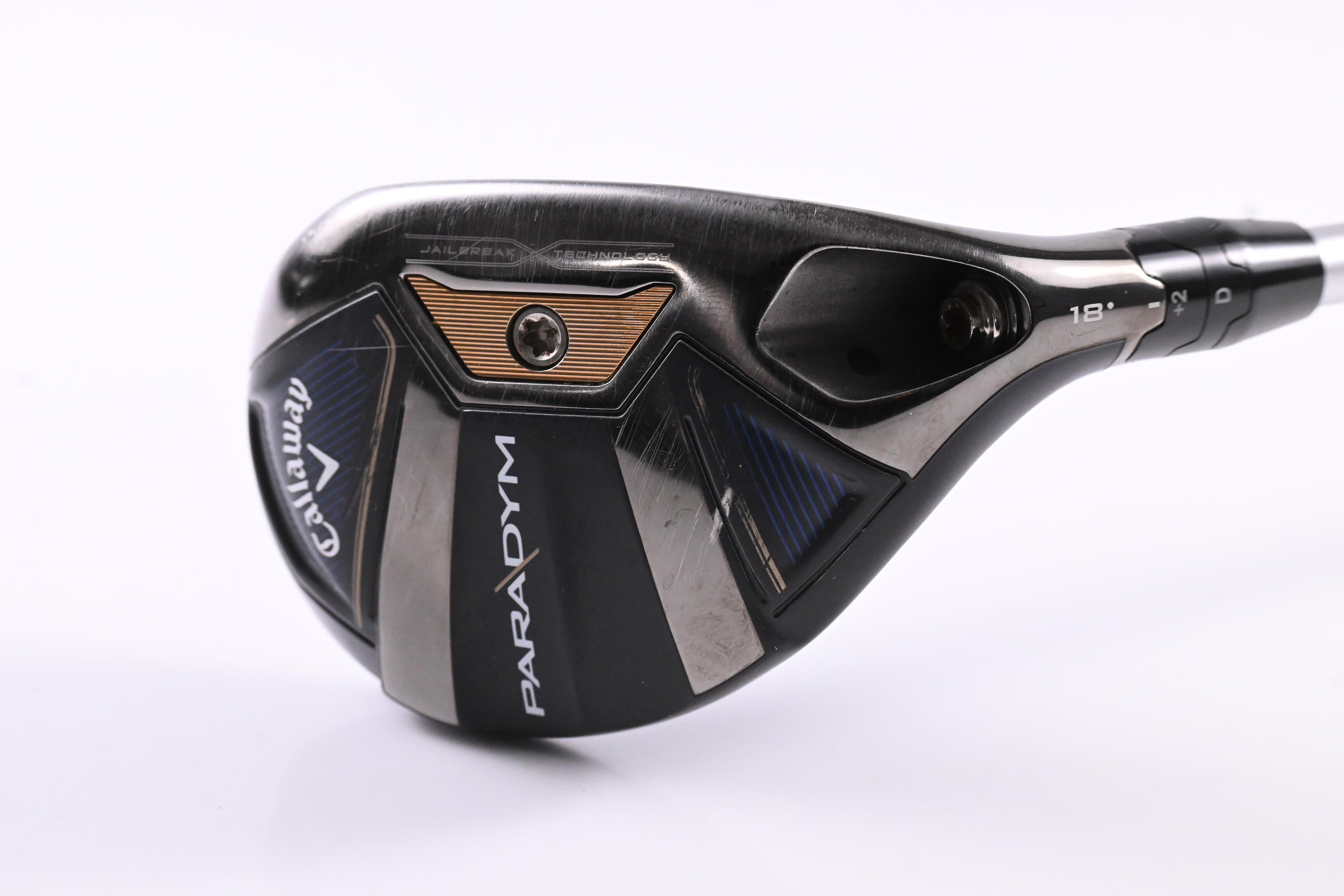 Callaway Paradym #3 Hybrid / 18 Degree / Senior Flex Aldila Ascent PL 50 Shaft