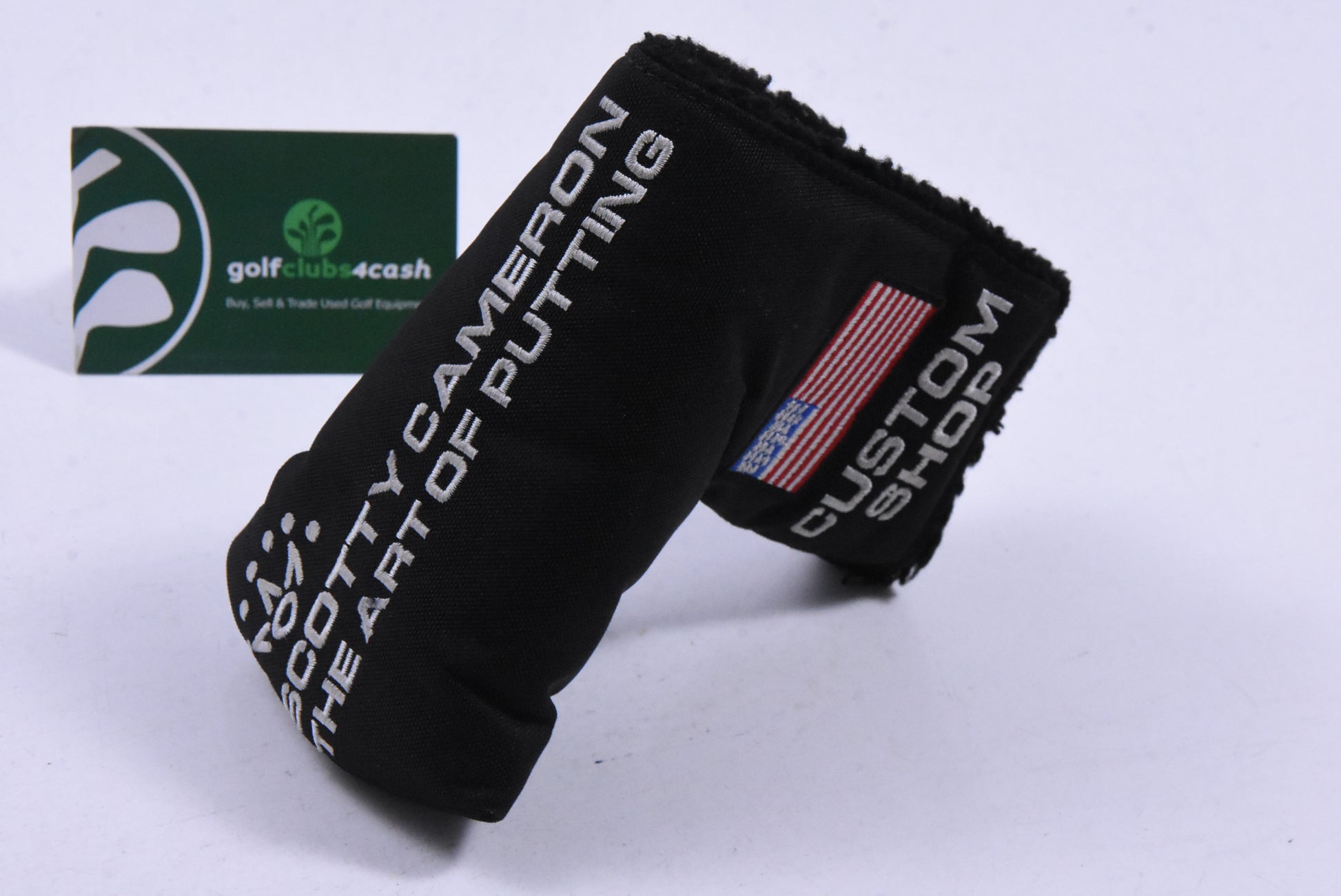 Scotty Cameron 2013 Custom Shop Us Flag Nylon Putter Cover / Mid-Mallet / Black