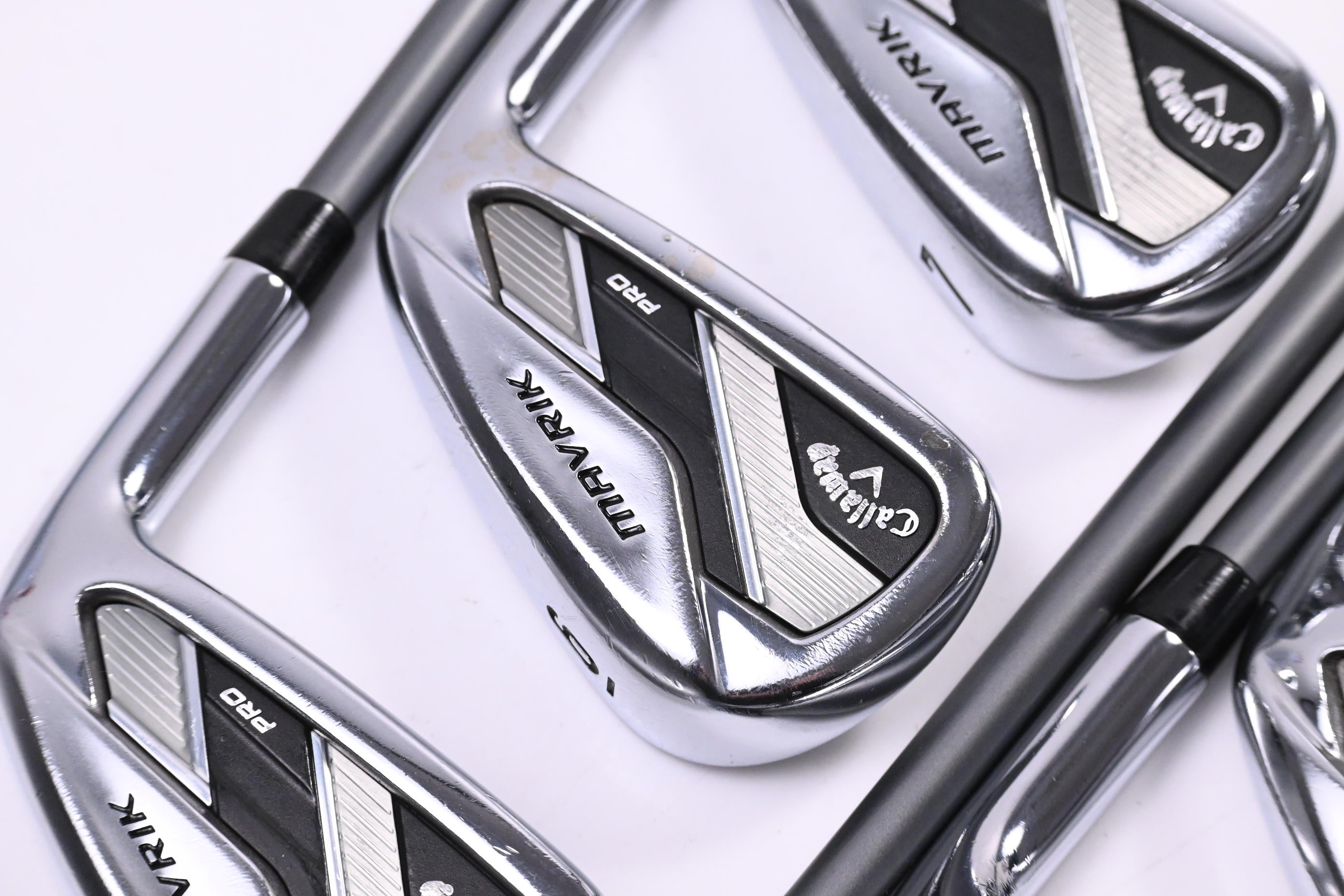Callaway Mavrik Pro Irons / 5-PW+AW / Regular Flex Project X Catalyst 65 Shafts