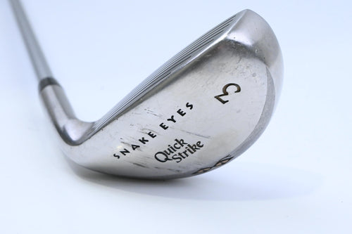 Left Hand Snake Eyes Quick Strike #3 Wood / 18 Degree / Regular Flex 75 Series