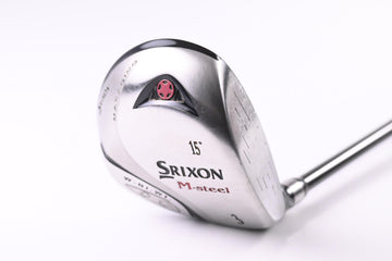 Srixon M-Steel #3 Wood / 15 Degree / Stiff Flex Srixon SV-3008 62 Shaft