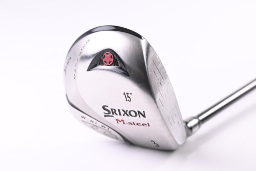 Srixon M-Steel #3 Wood / 15 Degree / Stiff Flex Srixon SV-3008 62 Shaft