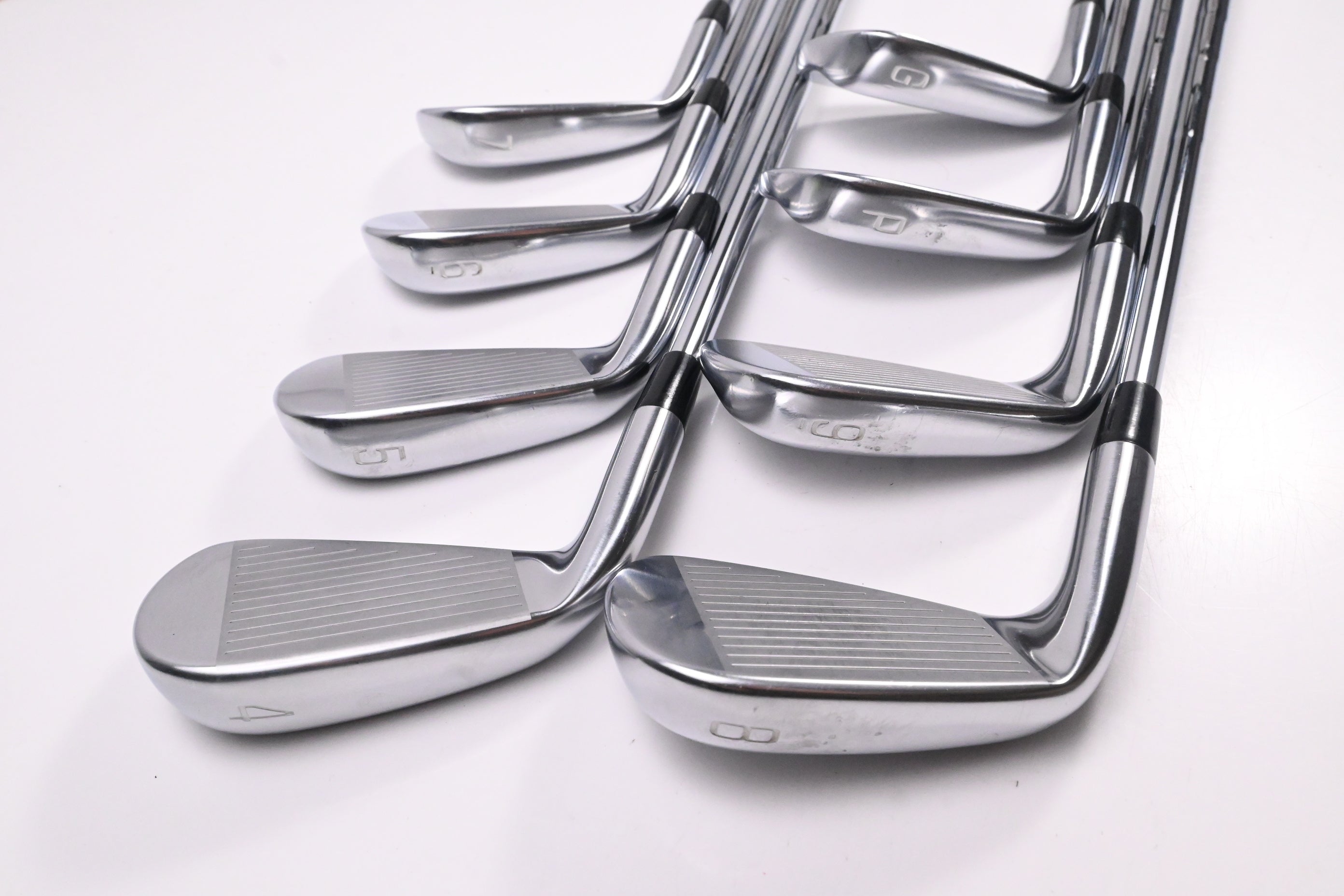 Mizuno Pro 245 Irons / 4-PW+GW / Stiff Flex KBS $-Taper 120 Shafts