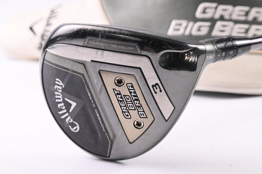 Callaway Great Big Bertha 2023 #3 Wood / 15 Degree / Regular Flex UST Helium 6