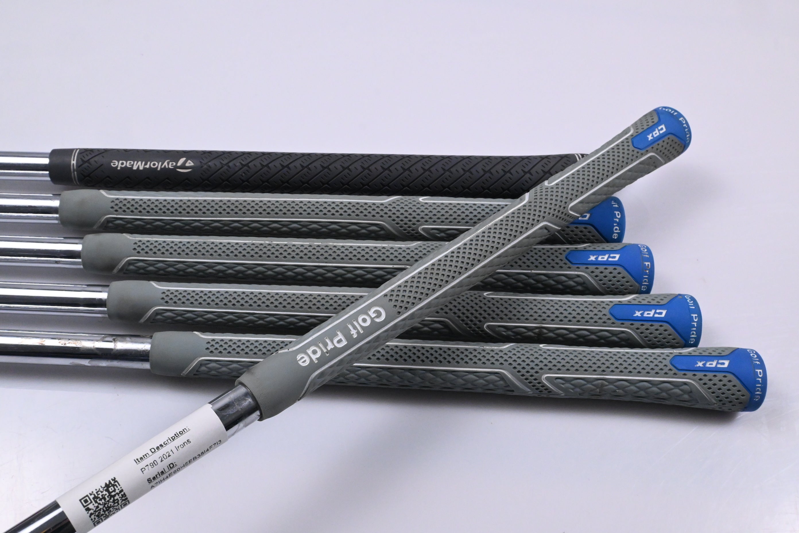Taylormade P790 2021 Irons / 5-PW / Stiff Flex KBS Tour 120 Shafts