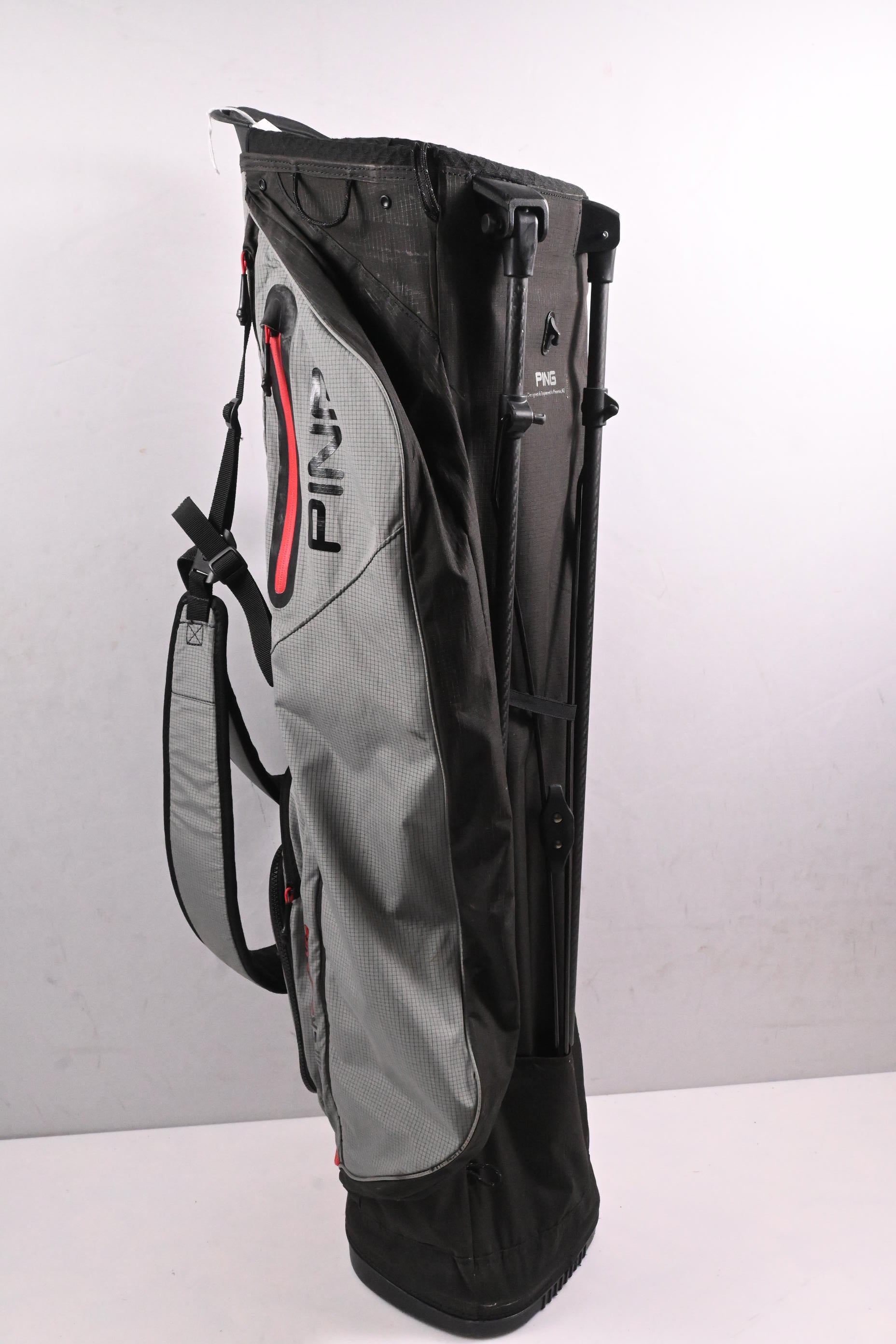 Ping Hoofer Craz-E-Lite Stand Bag / 4-Way Divider / Grey