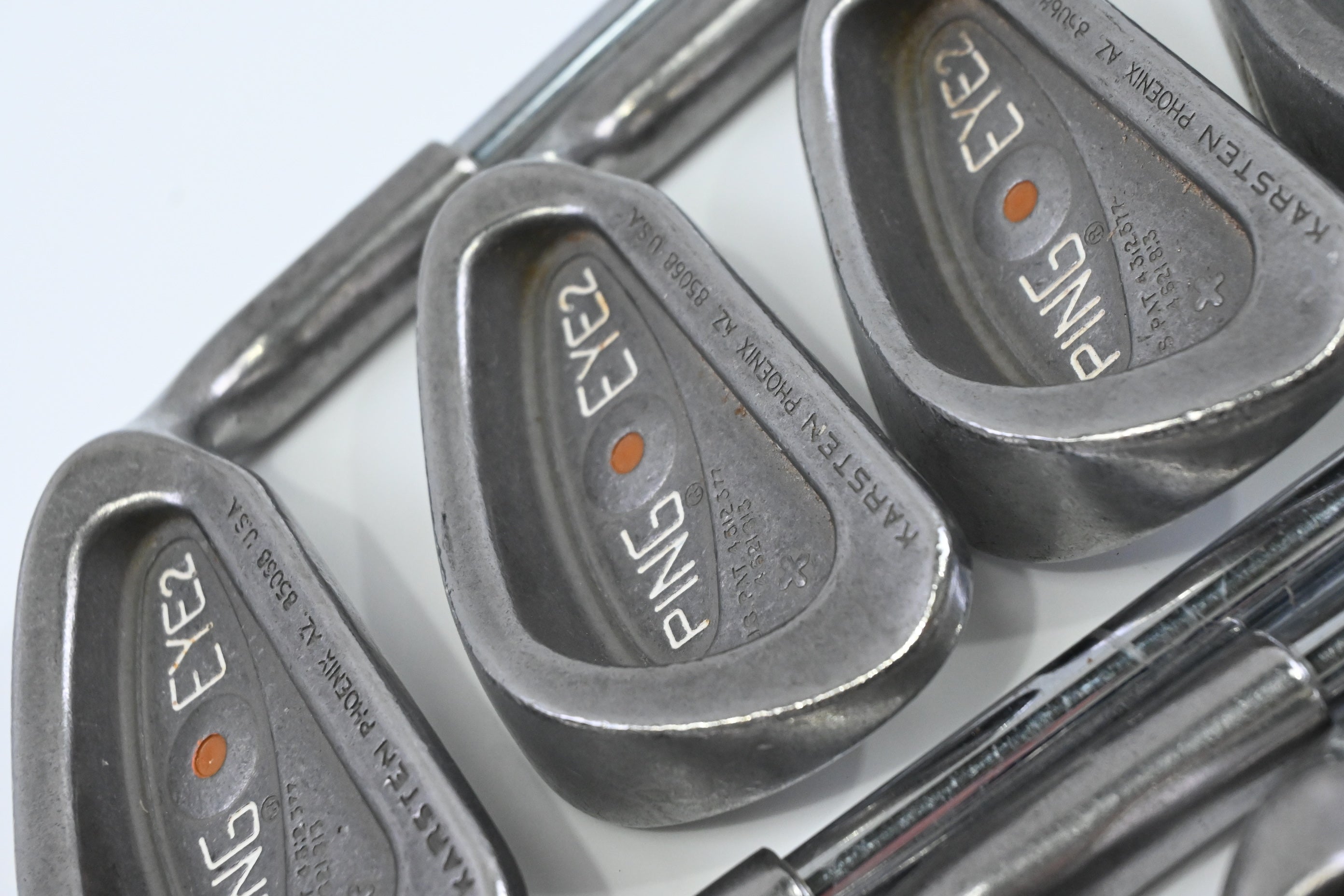 Ping Eye 2 Irons / 4-PW+SW / Brown Dot / Stiff Flex Ping KT-M Shafts
