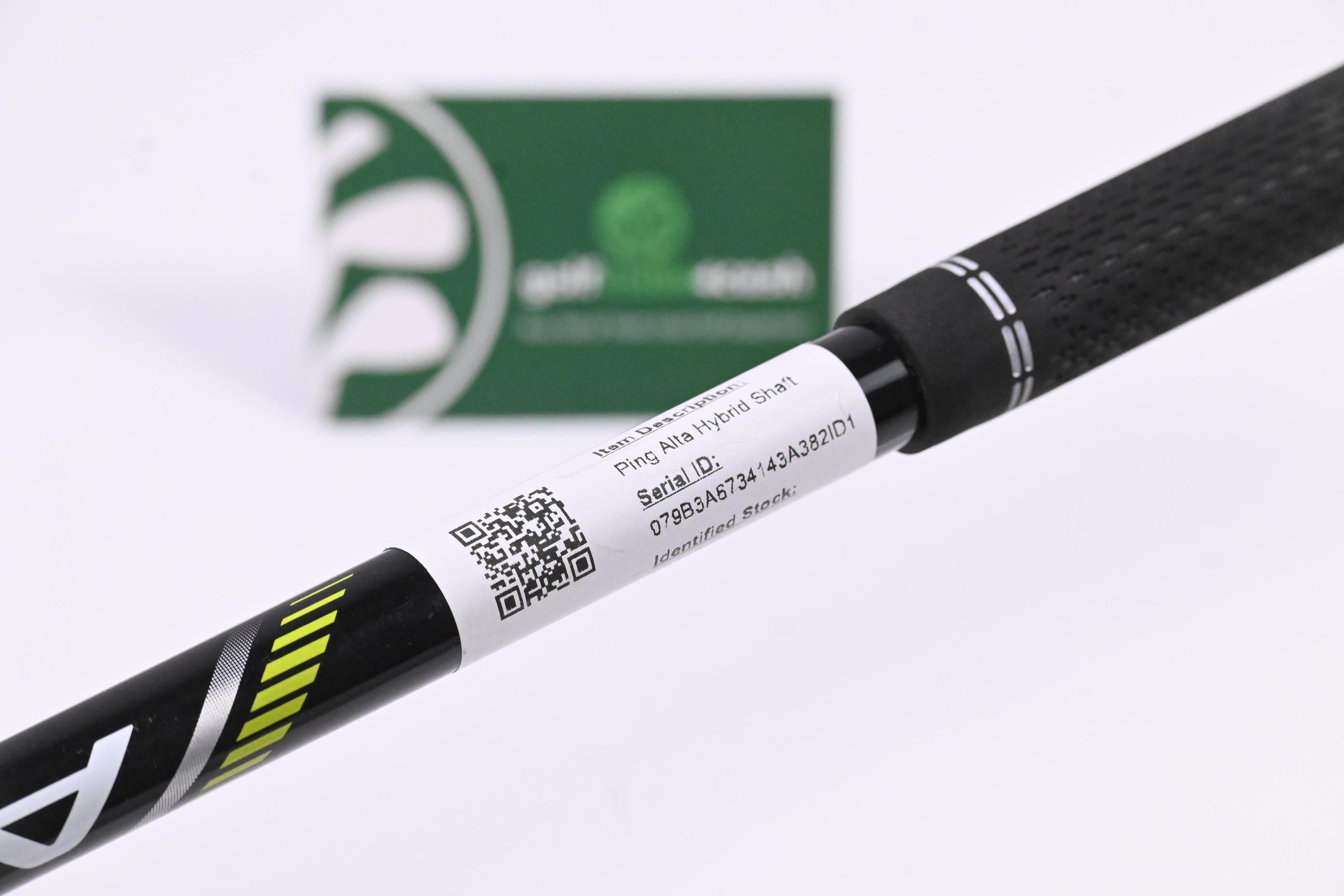 Ping Alta CB Black 70 #6 Hybrid Shaft / Senior Flex / Ping 3rd Gen