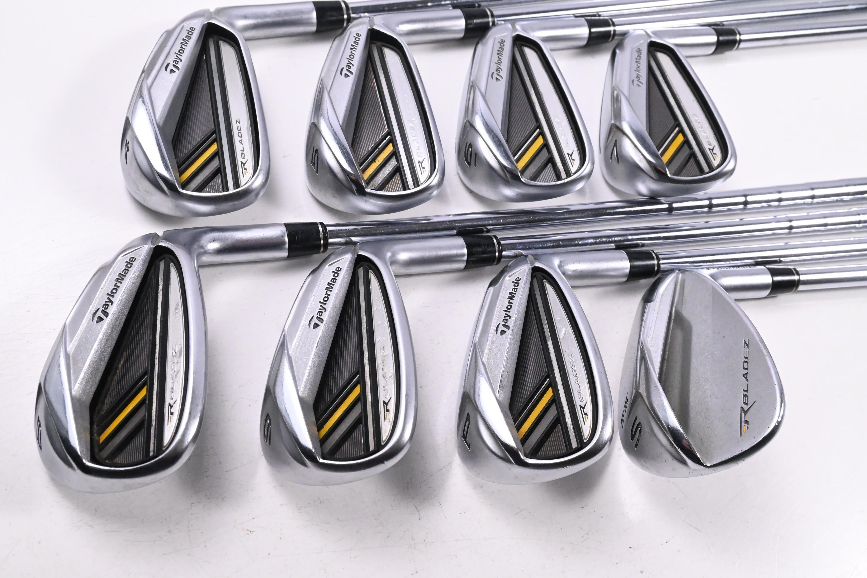 Taylormade Rocketbladez Irons / 4-PW+SW / Stiff Flex RocketFuel 85 Shafts