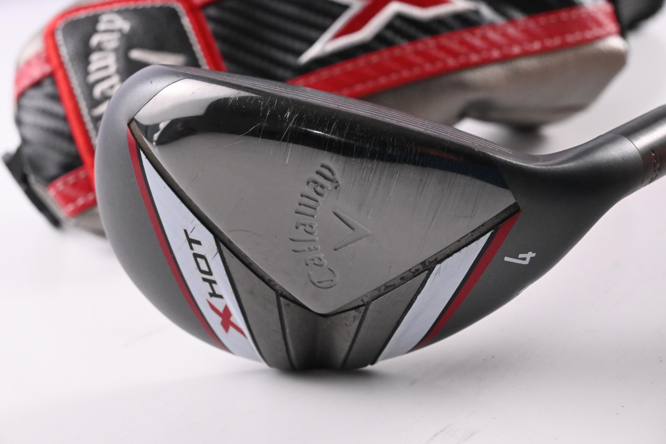 Callaway X Hot #4 Hybrid / 22 Degree / Regular Flex Project X PXV Red Shaft