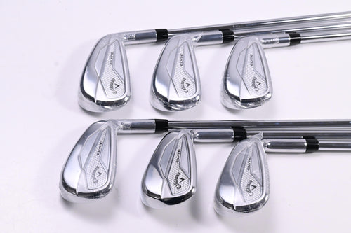 Callaway Elyte Irons / 5-PW / Regular Flex Vector 80 Shafts