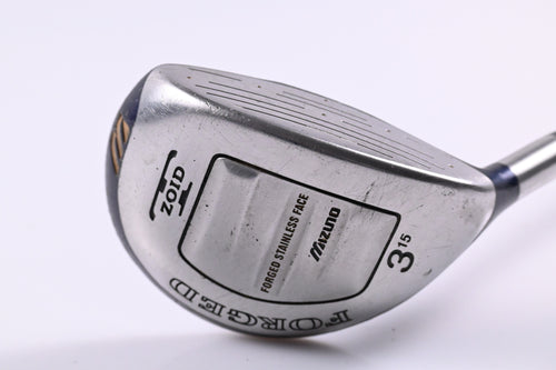 Mizuno T-Zoid Forged #3 Wood / 15 Degree / Regular Flex Mizuno Accel-Arc Shaft