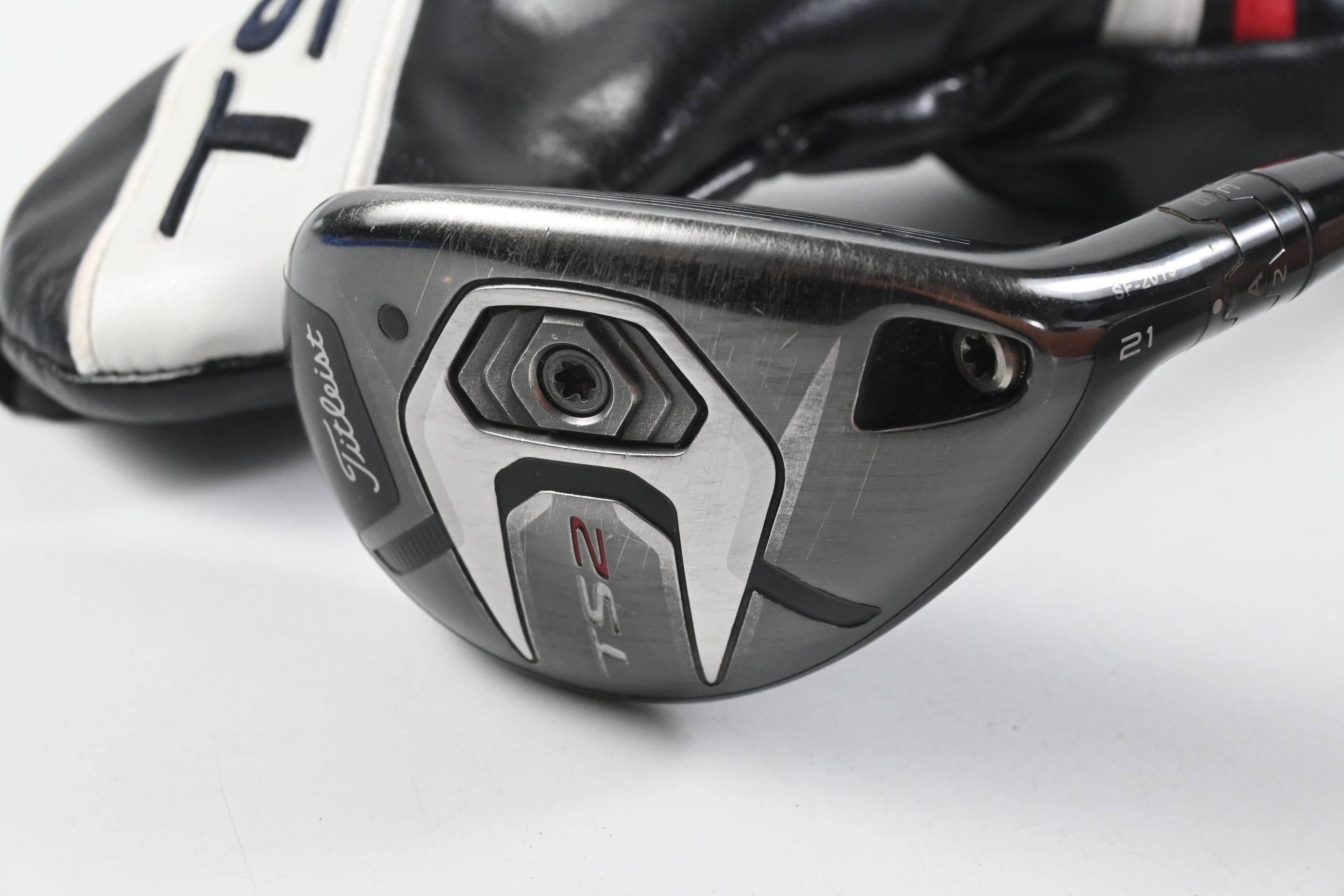 Titleist TS2 #3 Hybrid / 21 Degree / Stiff Flex Tensei AV Blue 70 Shaft