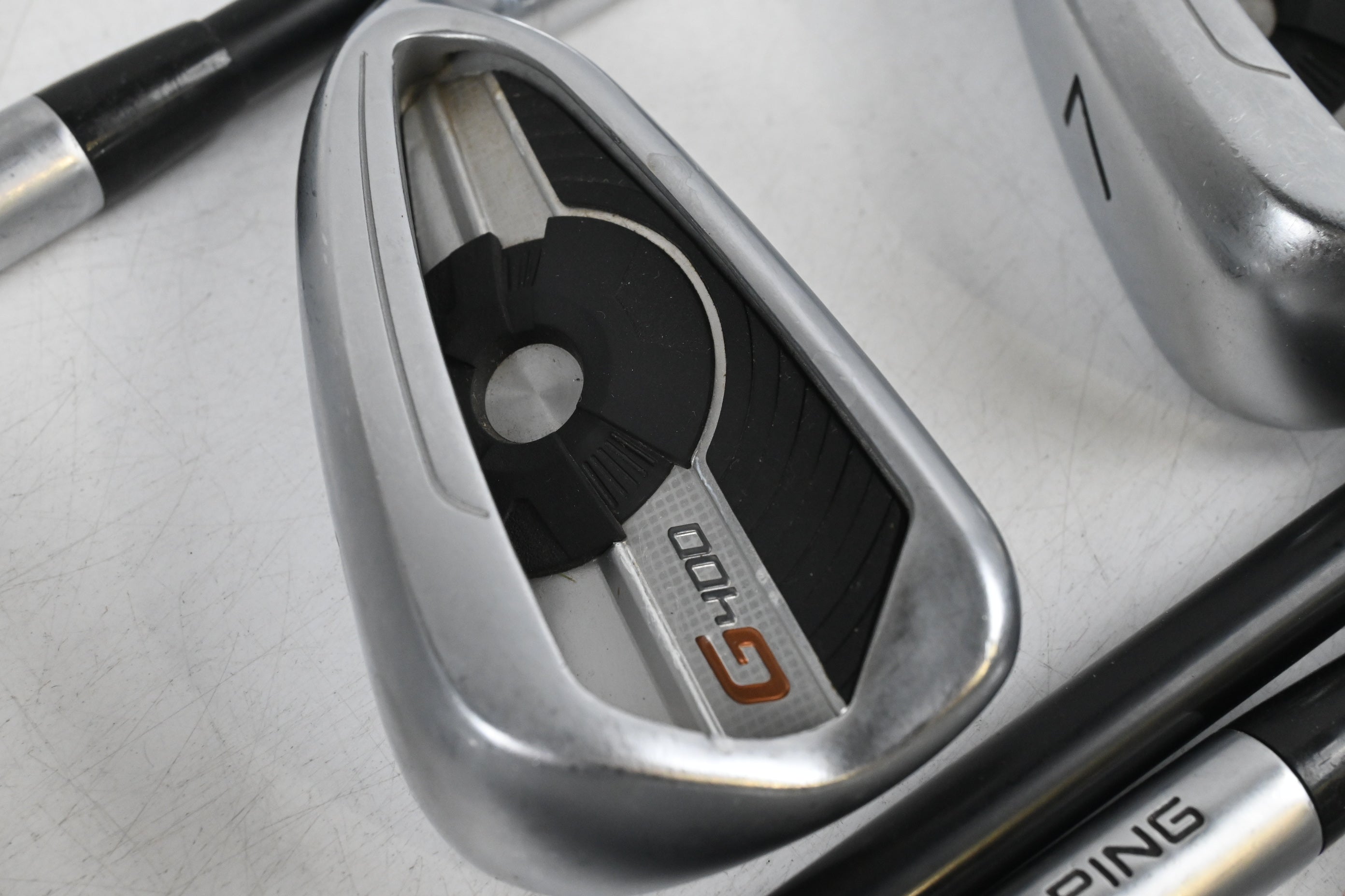 Ping G400 Irons / 5-PW / Black Dot / Senior Flex Ping Alta CB AWT Shafts