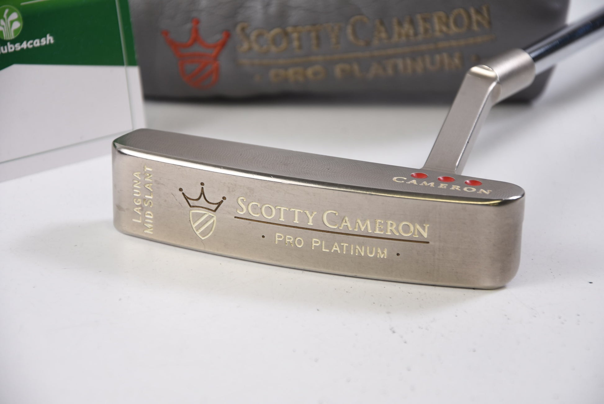 Scotty Cameron Pro Platinum Laguna Mid Slant Putter / 36 Inch