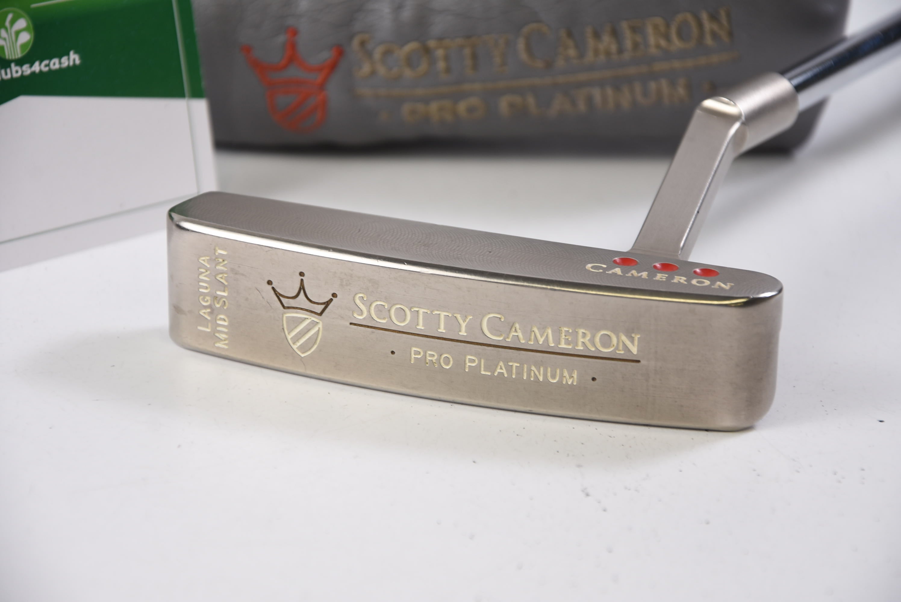 Scotty Cameron Pro Platinum Laguna Mid Slant Putter / 36 Inch