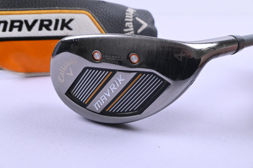 Ladies Callaway Mavrik Max #4 Hybrid / 24 Degree / Ladies Flex Project X Catalyst 45