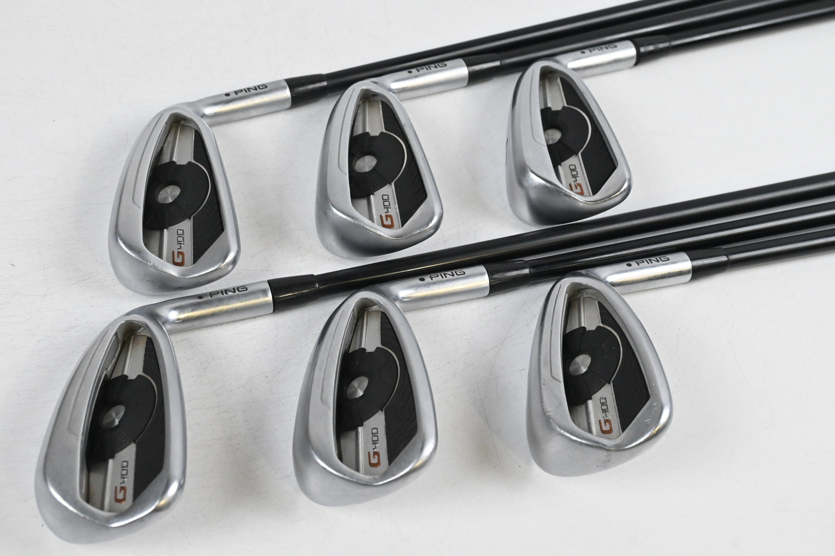 Ping G400 Irons / 5-PW / Black Dot / Senior Flex Ping Alta CB AWT Shafts