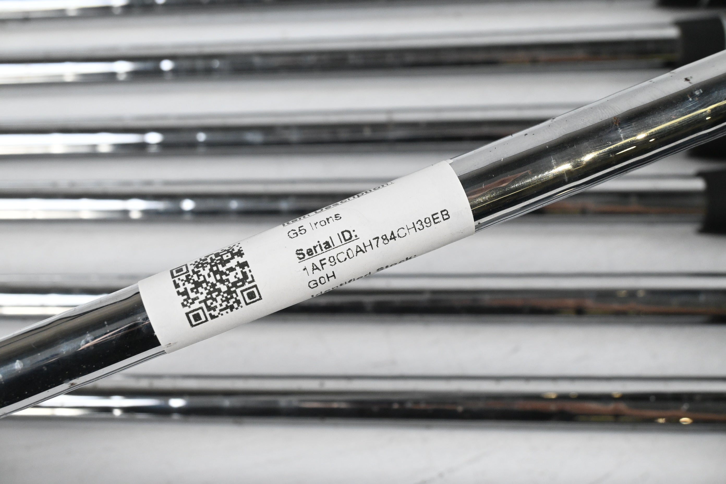 Ping G5 Irons / 3-PW+SW / Black Dot / Regular Flex Ping True Temper Shafts