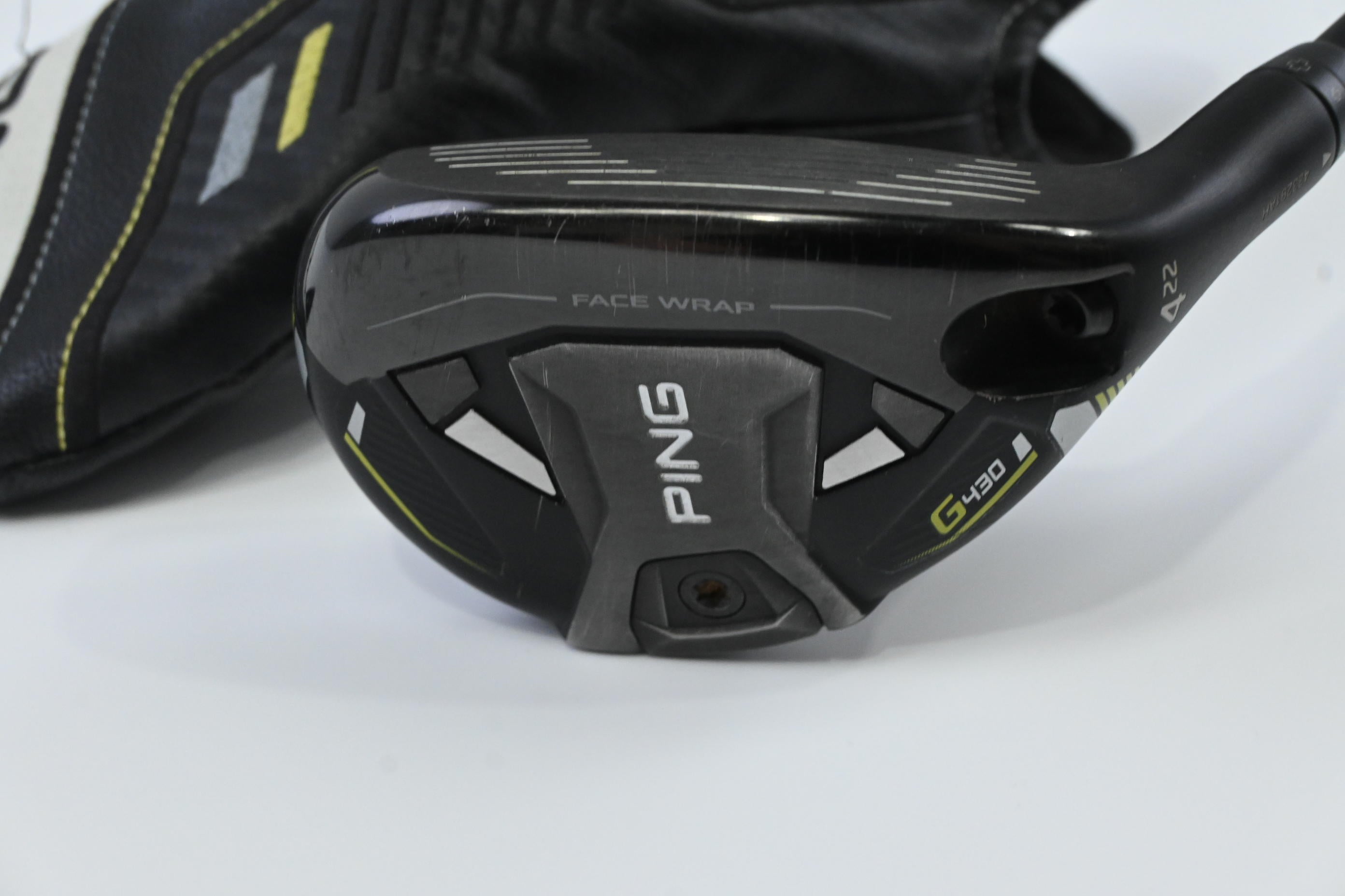 Ping G430 #4 Hybrid / 22 Degree / Regular Flex Ping Alta CB Black 70 Shaft