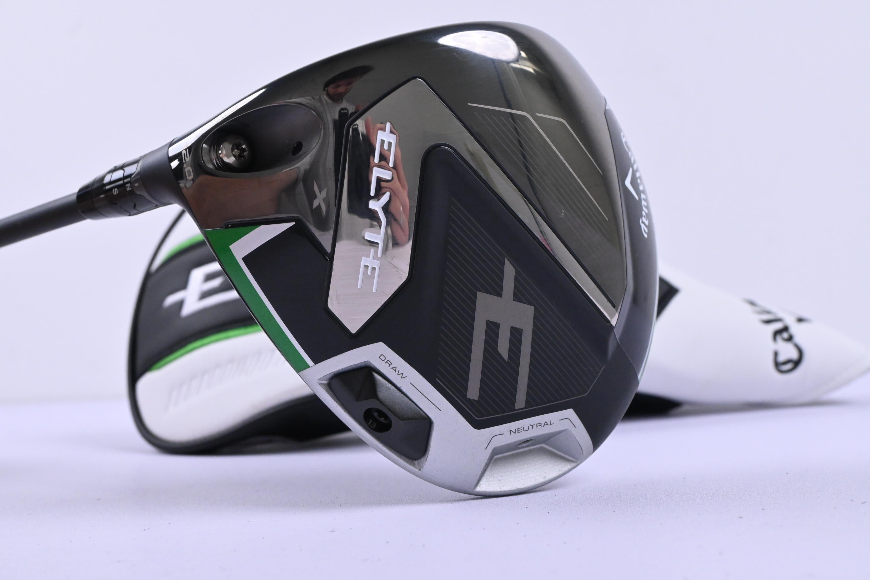Left Hand Callaway Elyte X Driver / 12 Degree / Senior Flex Vanquish 4 Shaft