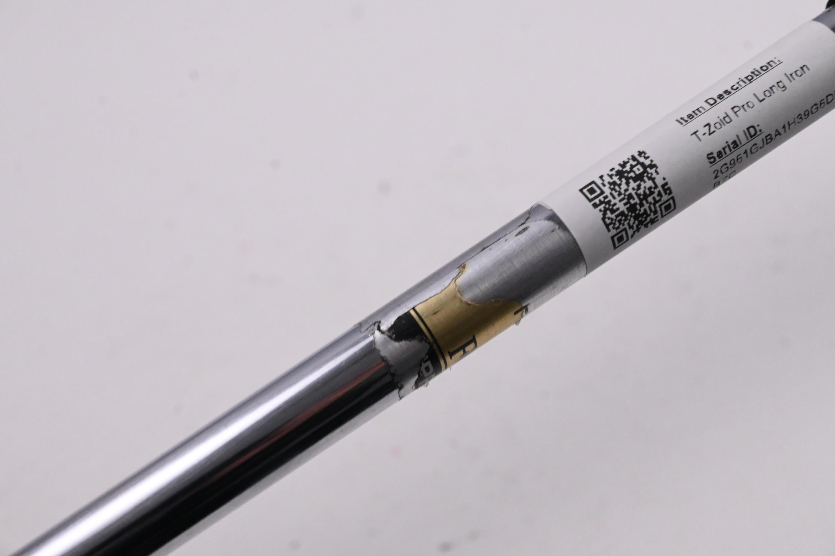 Mizuno T-Zoid Pro #4 Iron / 24 Degree / Regular Flex Precision Rifle Shaft