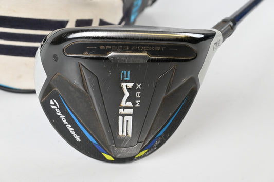 Taylormade SIM2 Max #3 Wood / 15 Degree / Regular Flex Fujikura Ventus Blue 5