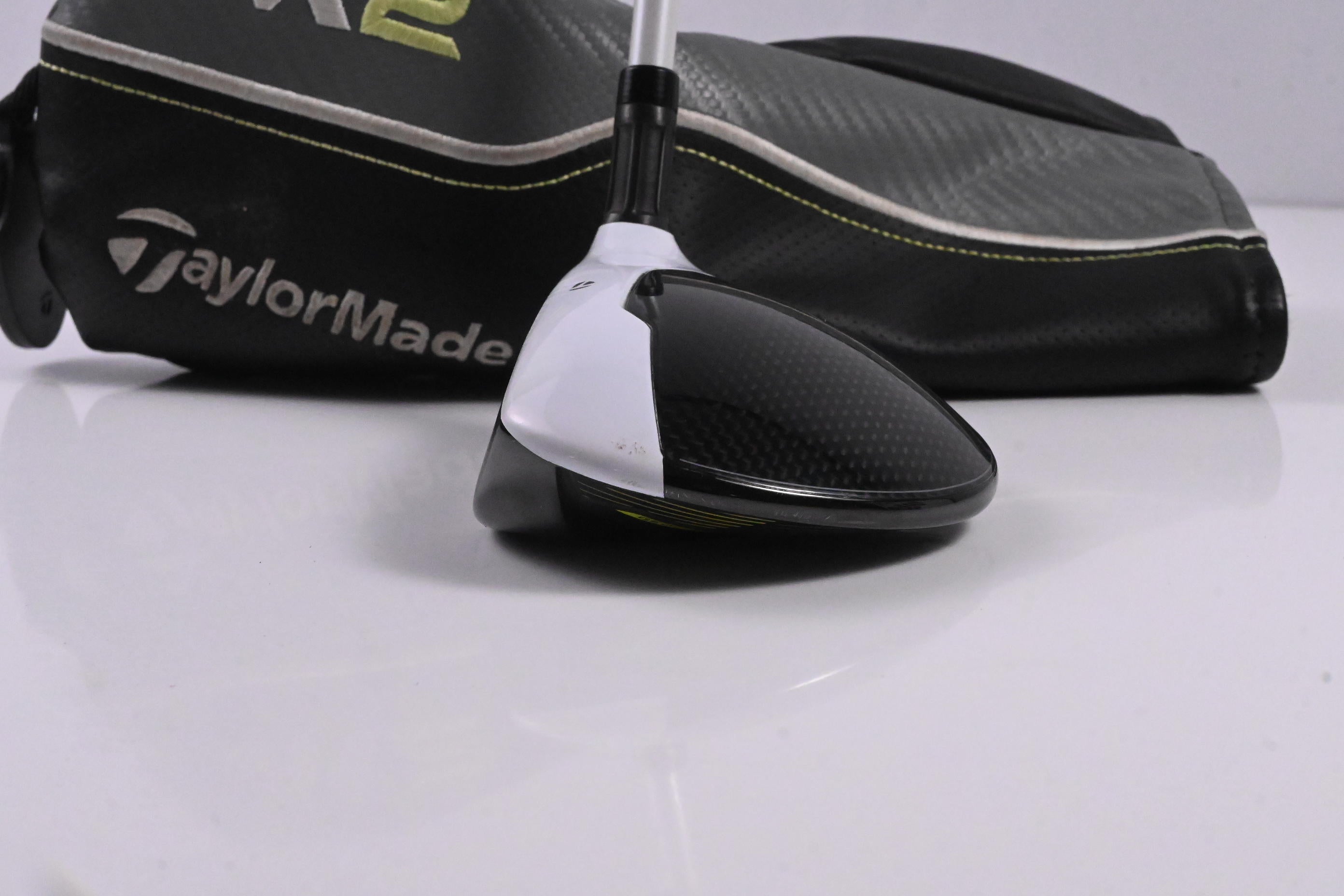 Left Hand Taylormade M2 2017 #3 Wood / 15 Degree / Stiff Flex Aldila Rogue Black