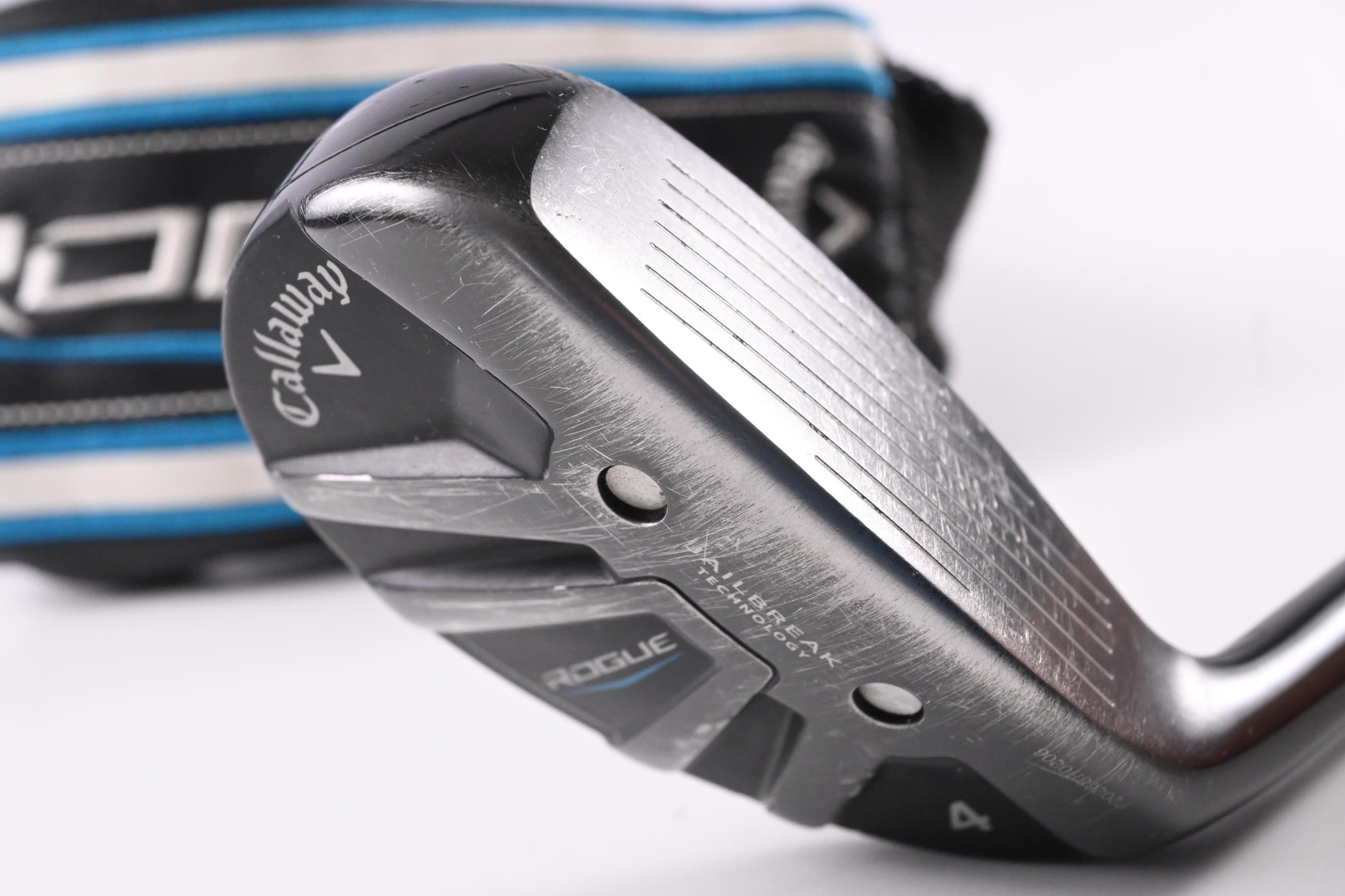 Callaway Rogue #4 Hybrid / 21 Degree / Stiff Flex Aldila Synergy Blue 60 Shaft