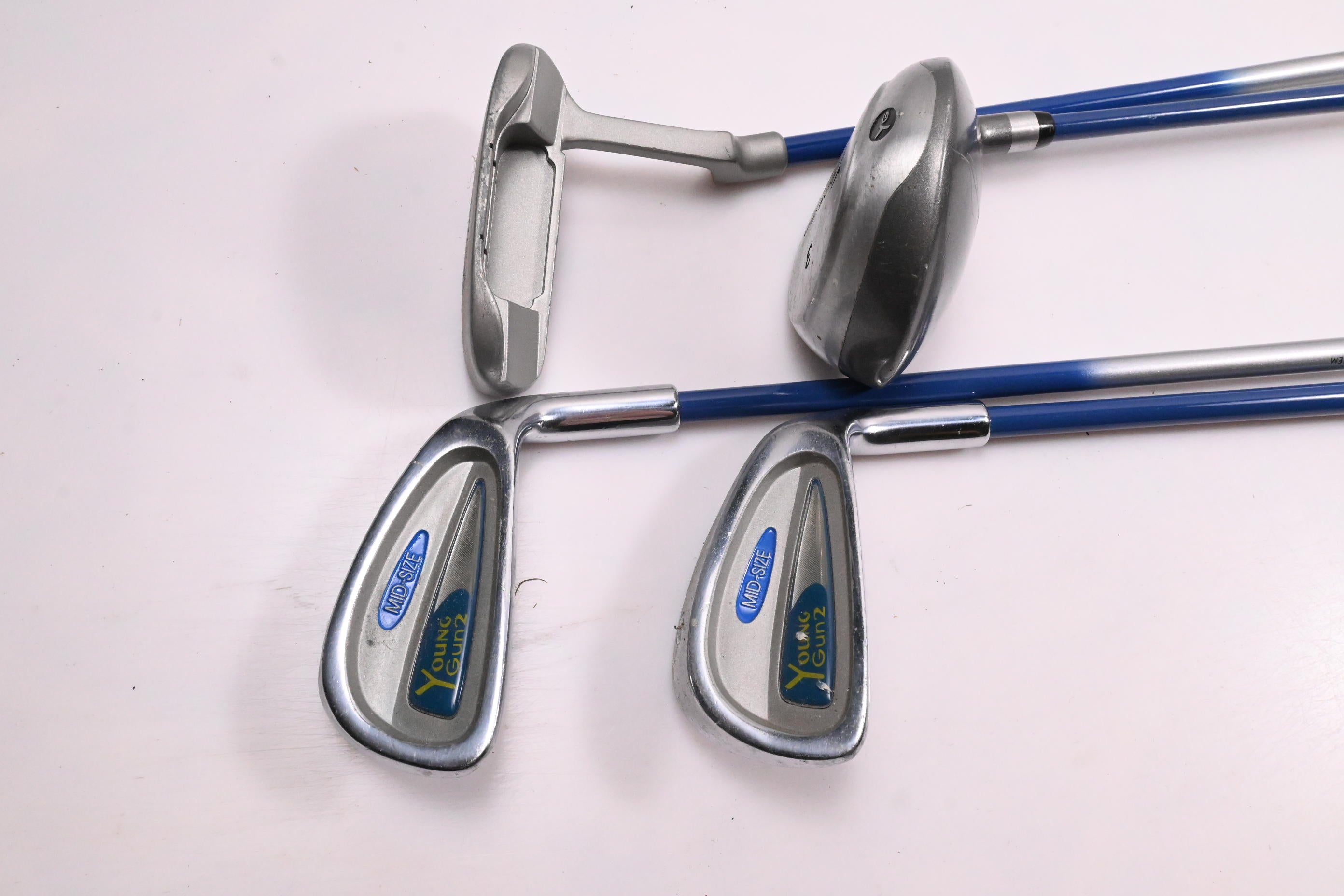 Junior Young Gun Rifle Package Set / Woods, Irons, Putter, Bag