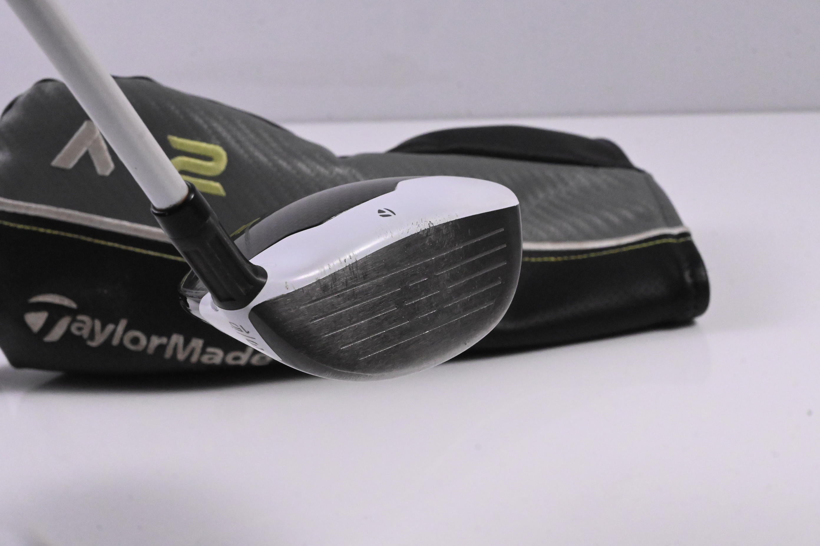 Left Hand Taylormade M2 2017 #3 Wood / 15 Degree / Stiff Flex Aldila Rogue Black