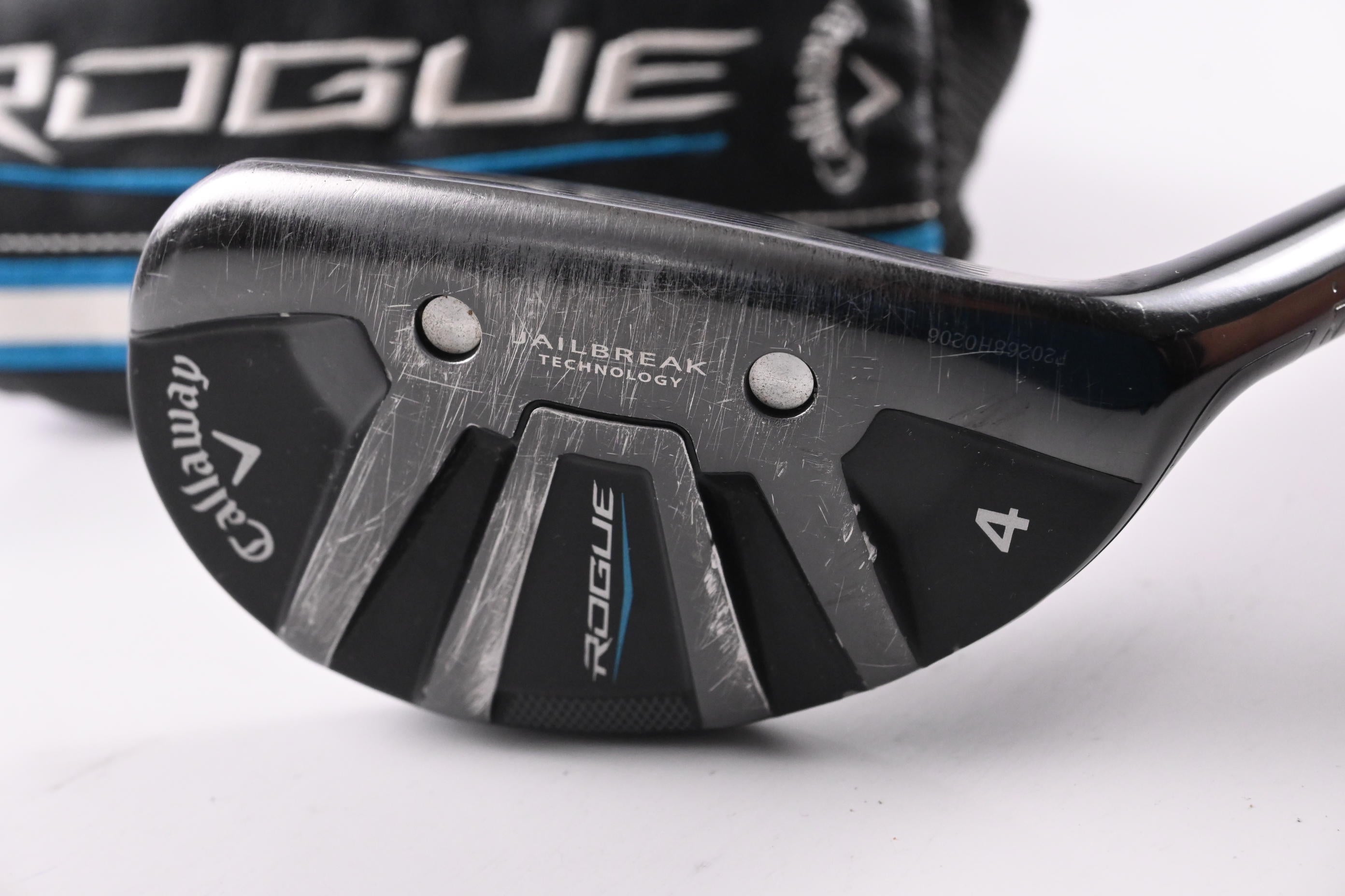 Callaway Rogue #4 Hybrid / 21 Degree / Stiff Flex Aldila Synergy Blue 60 Shaft