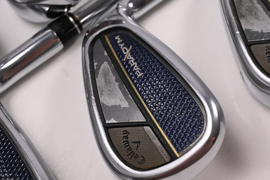 Callaway Paradym Irons / 6-PW / Stiff Flex Elevate 95 Shafts