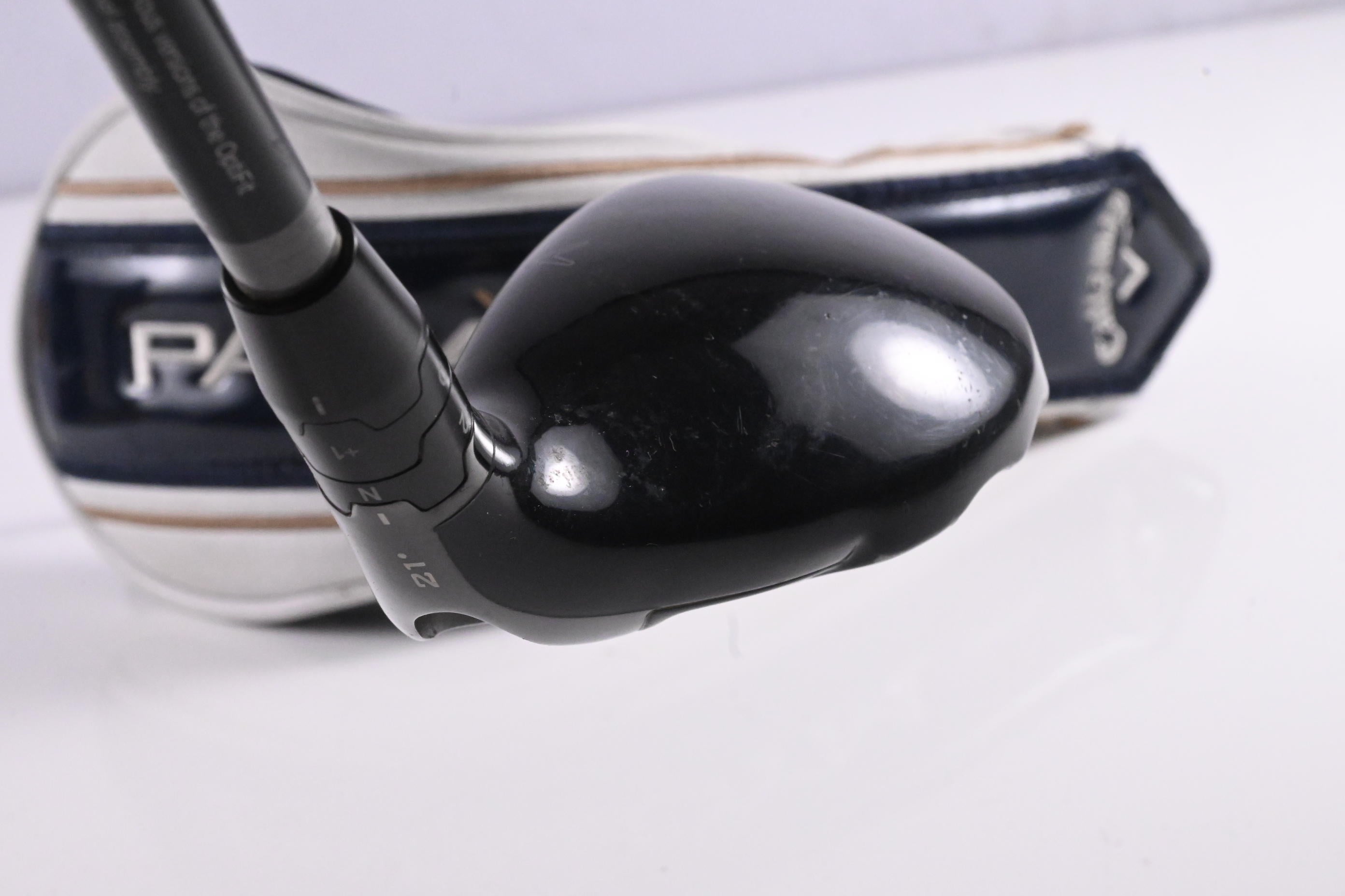 Callaway Paradym #4 Hybrid / 21 Degree / Regular Flex SteelFiber fc 75 Shaft