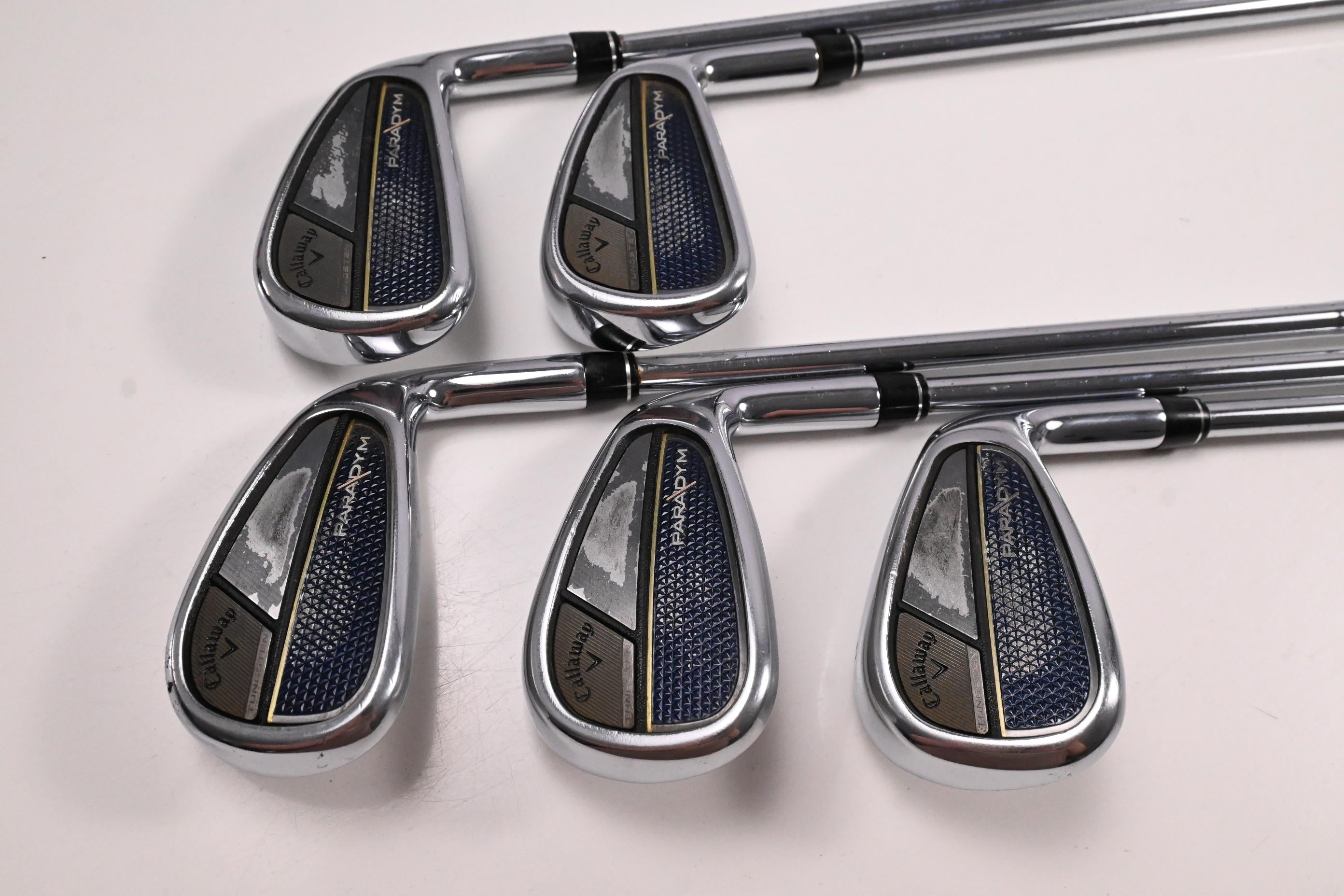 Callaway Paradym Irons / 6-PW / Stiff Flex Elevate 95 Shafts