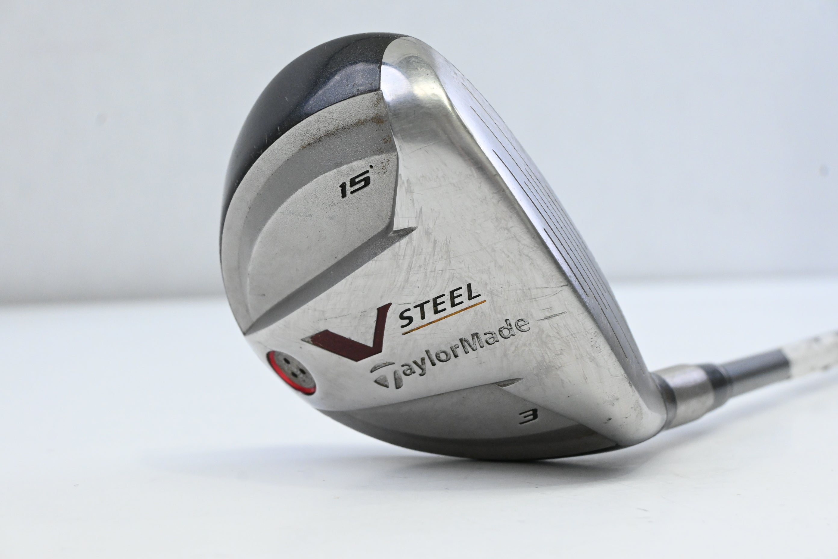Taylormade V-Steel #3 Wood / 15 Degree / Stiff Flex Ultra Lite Graphite 65 Shaft