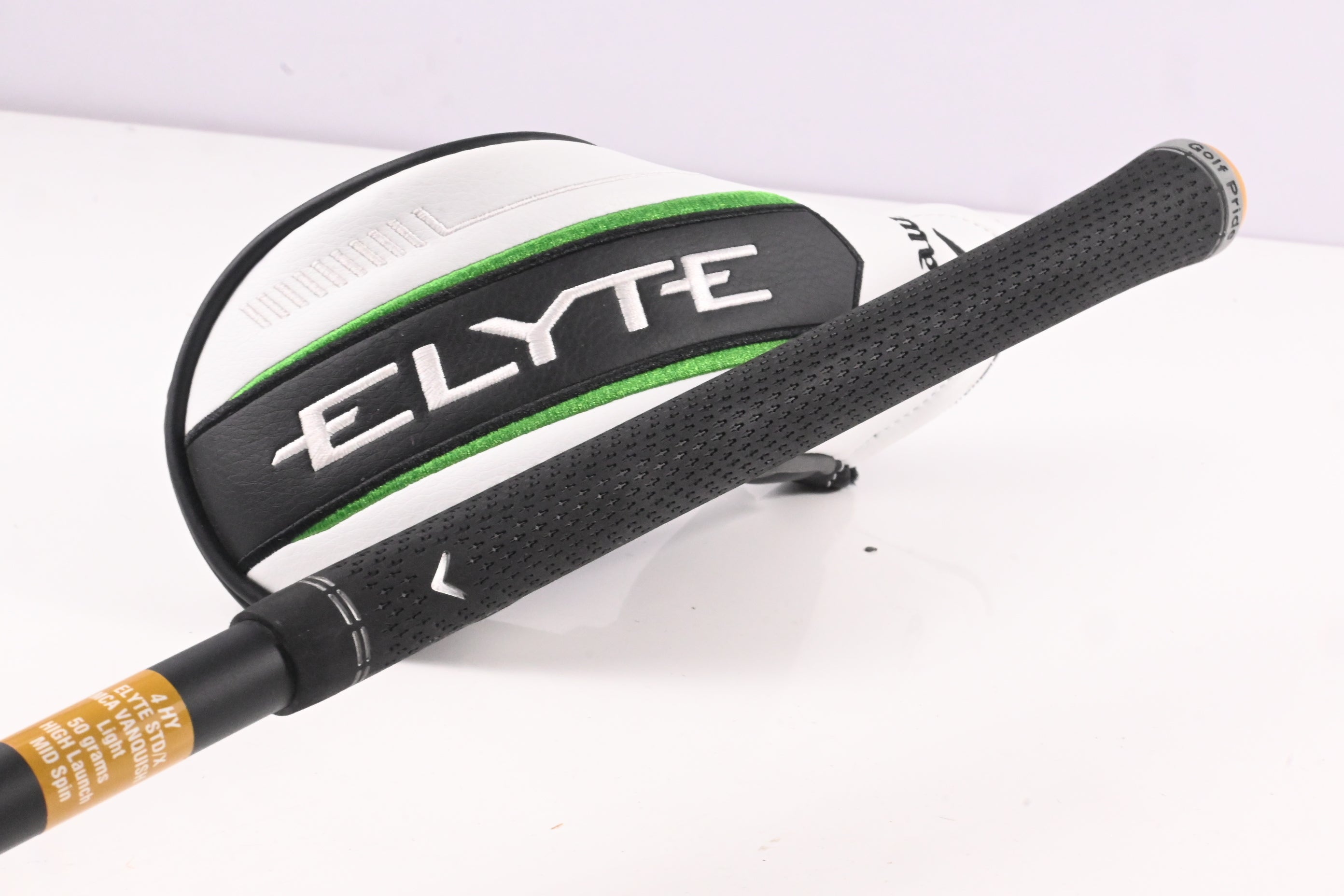 Callaway Elyte #4 Hybrid / 22 Degree / Senior Flex Vanquish 5 Shaft