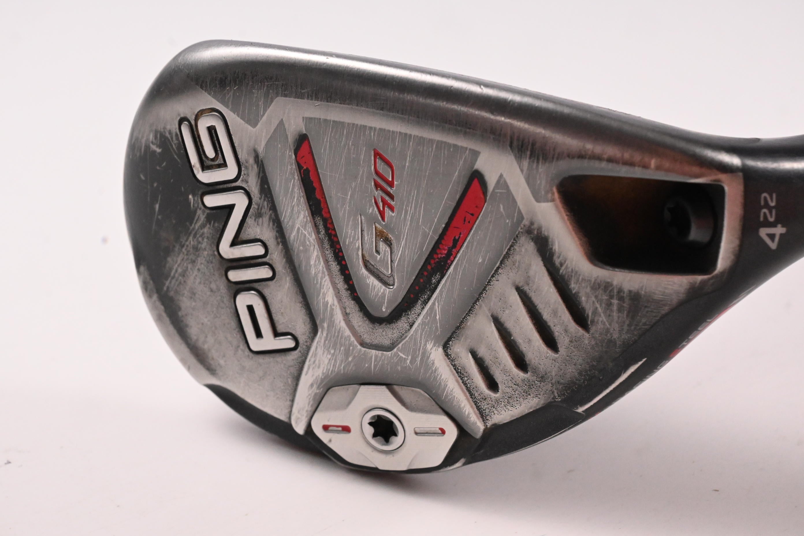 Ping G410 #4 Hybrid / 22 Degree / Regular Flex Ping Alta CB Red 70 Shaft