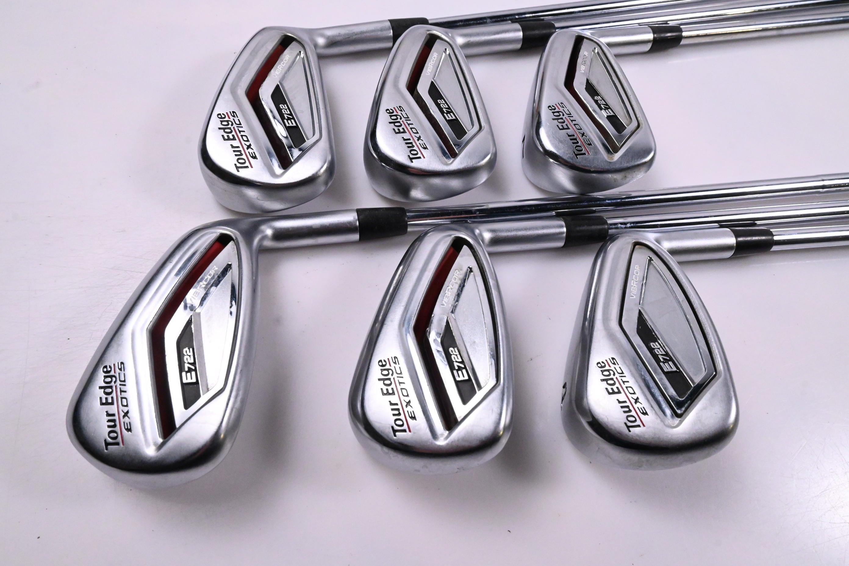 Tour Edge E722 Irons / 5-PW / Stiff Flex XP 85 S300 Shafts