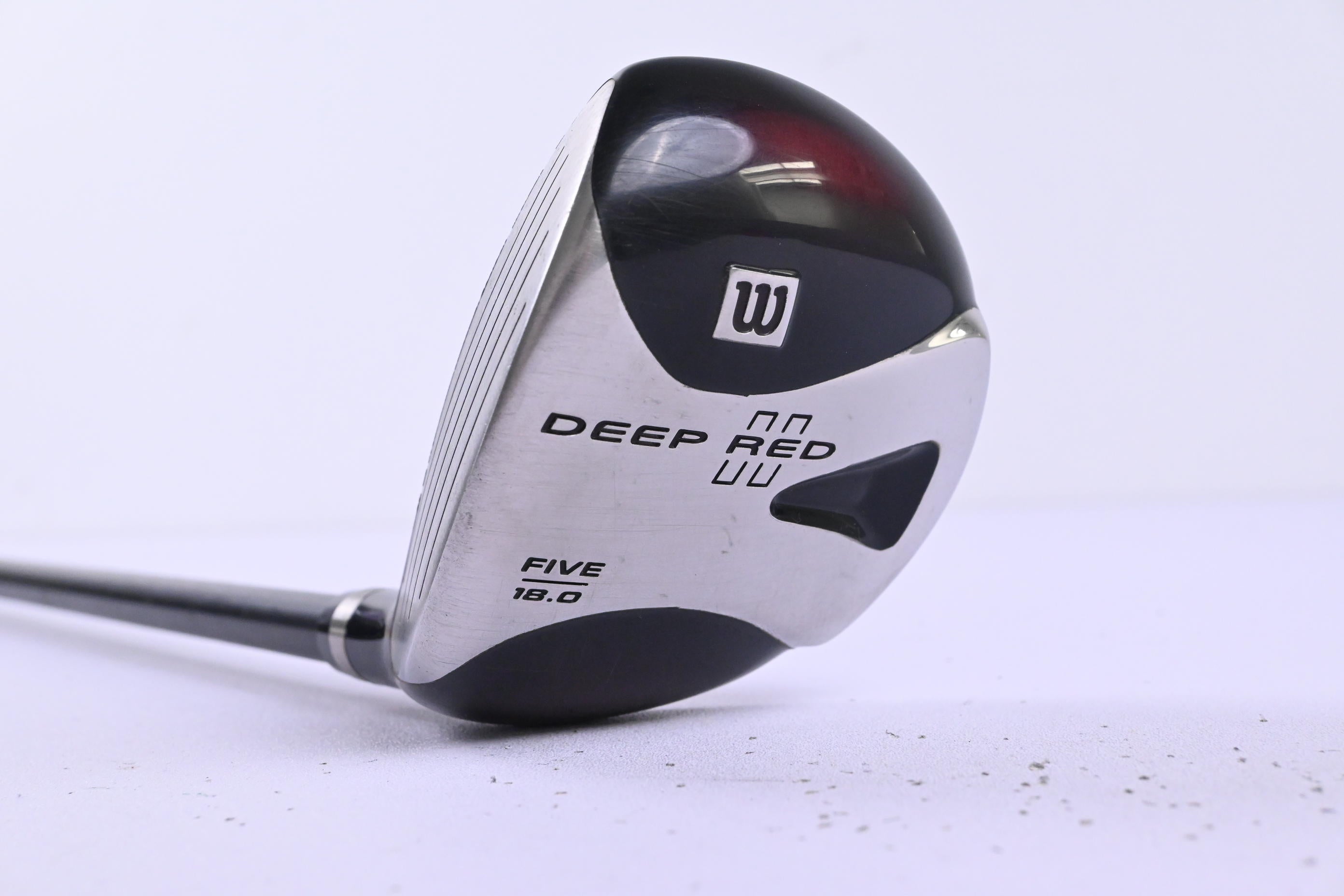 Left Hand Wilson Deep Red II #5 Wood / 18 Degree / Regular Flex Wilson Pro Lite