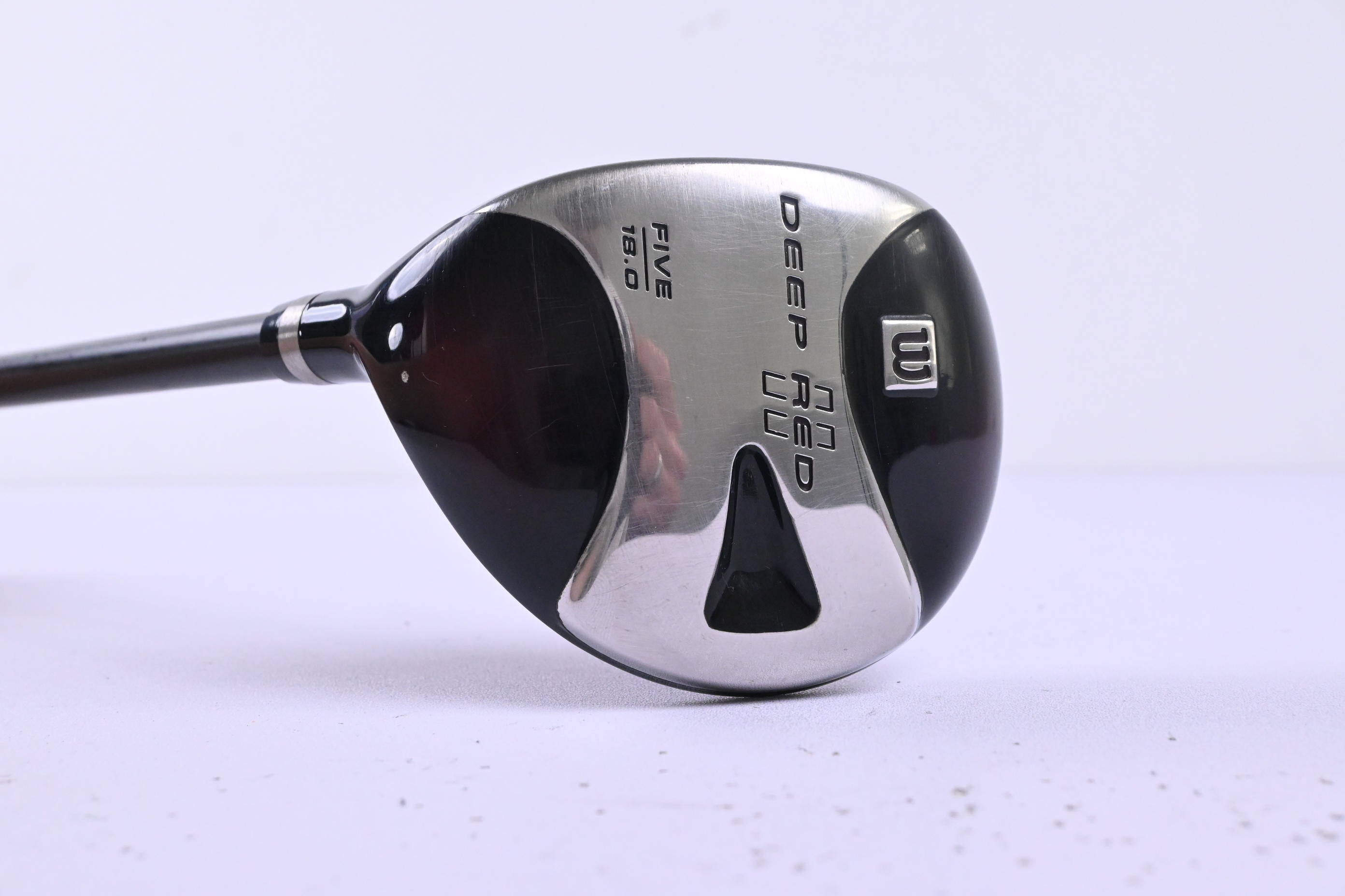 Left Hand Wilson Deep Red II #5 Wood / 18 Degree / Regular Flex Wilson Pro Lite