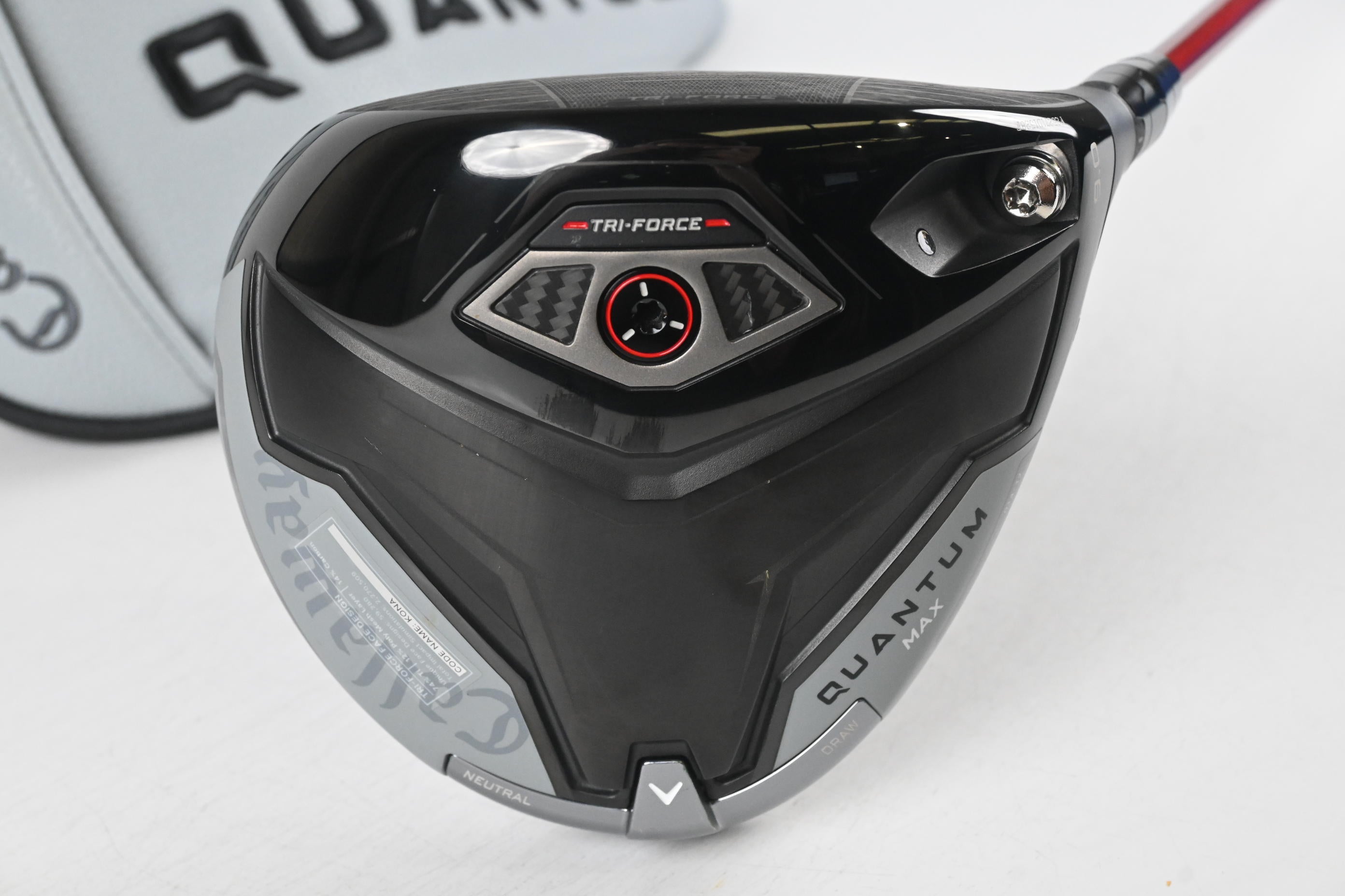 Callaway Quantum Max Driver / 9 Degree / X-Flex Accra GX Red 370 Shaft