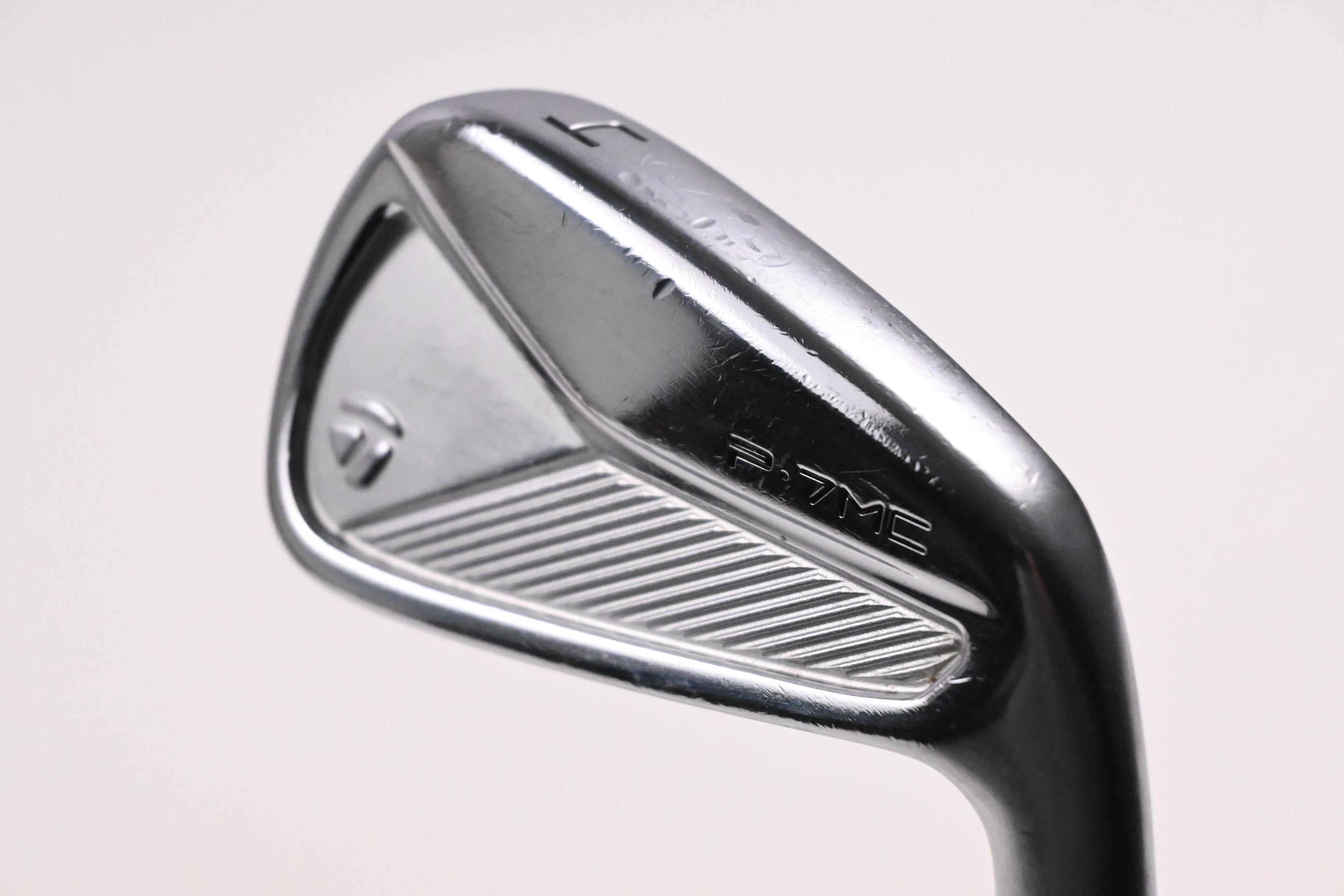 Taylormade P7MC 2023 #4 Iron / 23 Degree / Stiff+ Flex KBS $-Taper 125 Shaft