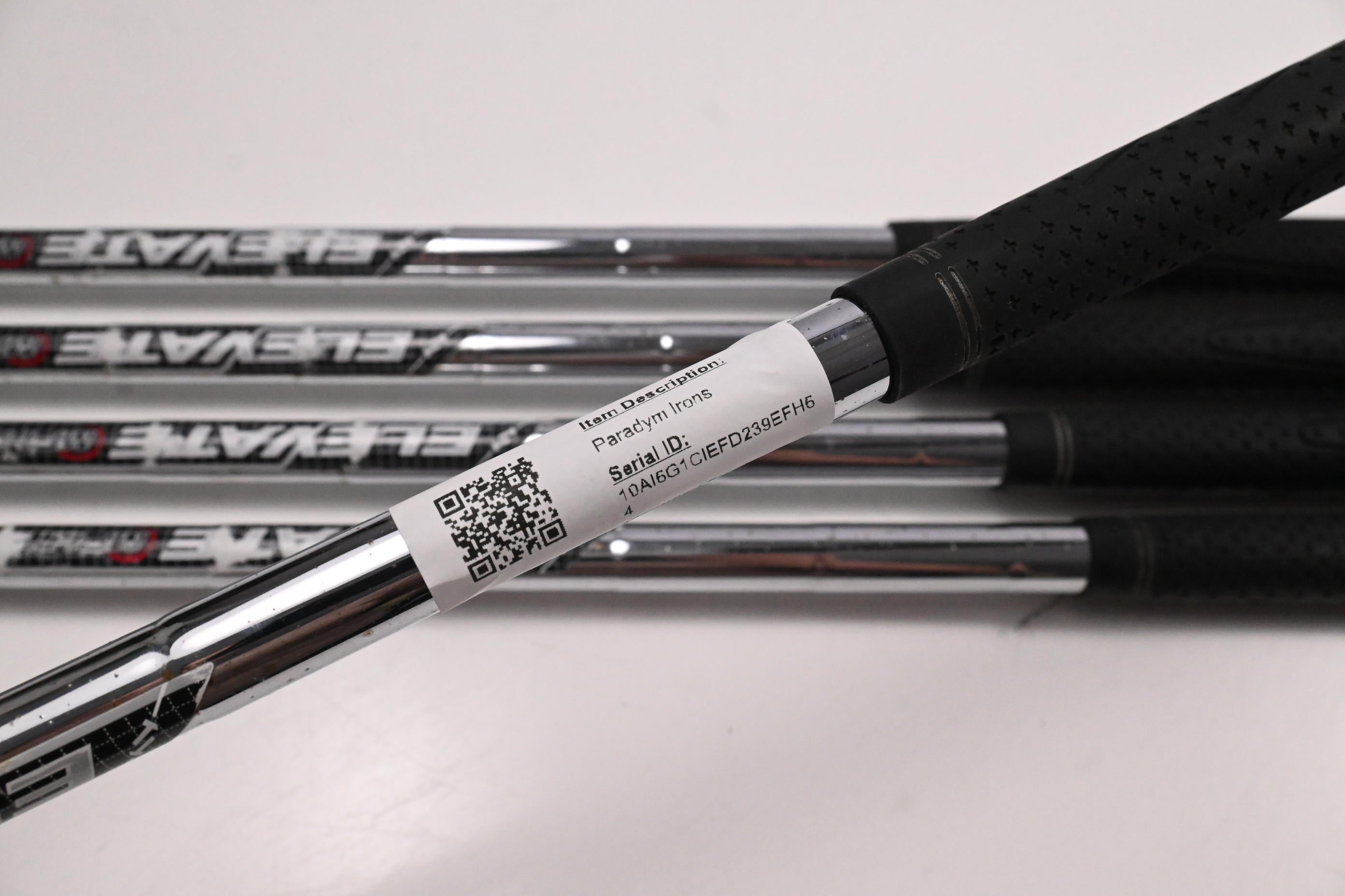 Callaway Paradym Irons / 6-PW / Stiff Flex Elevate 95 Shafts