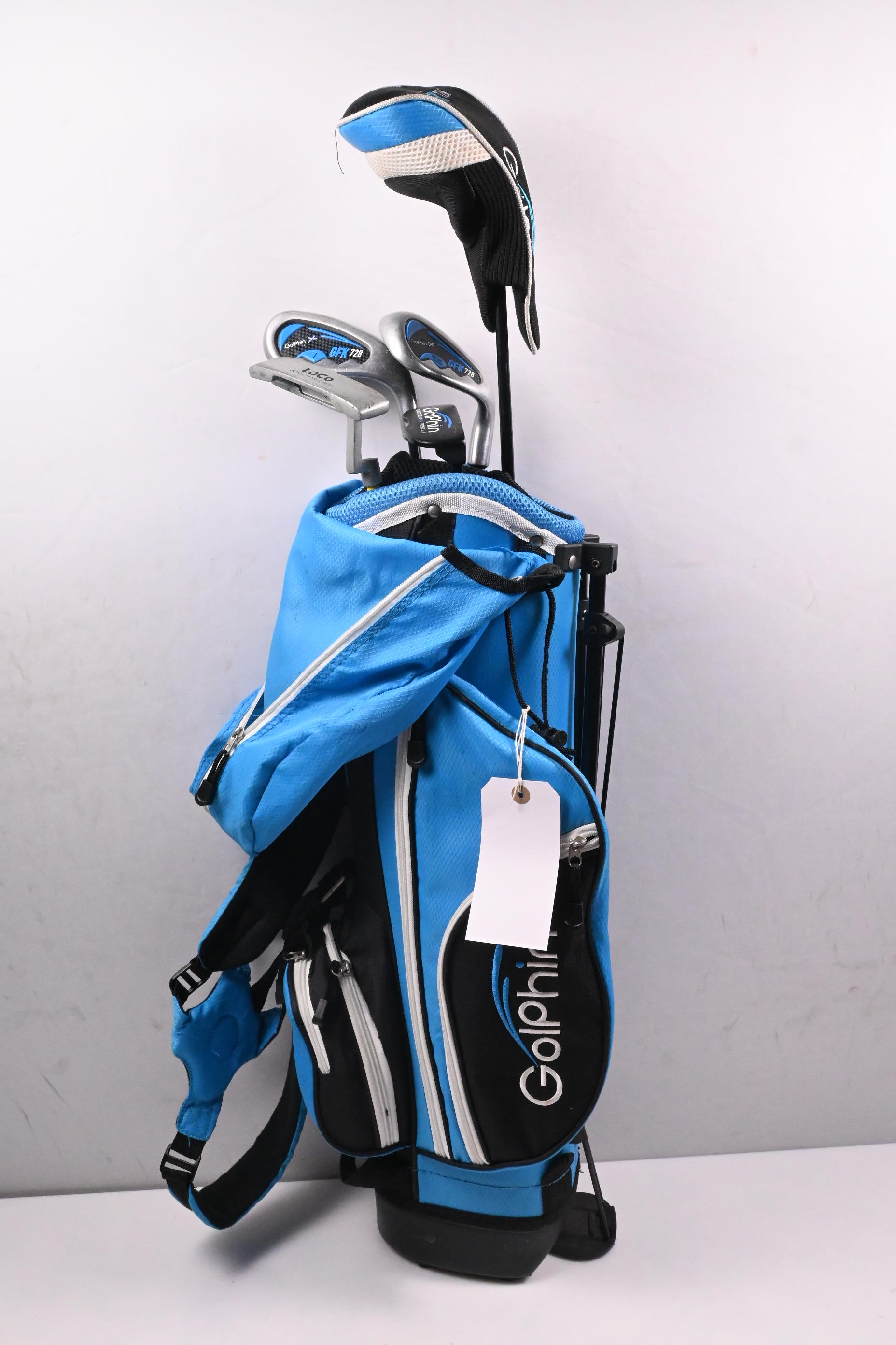 Junior Golphin GFK 728 Package Set / Woods, Irons, Putter, Bag