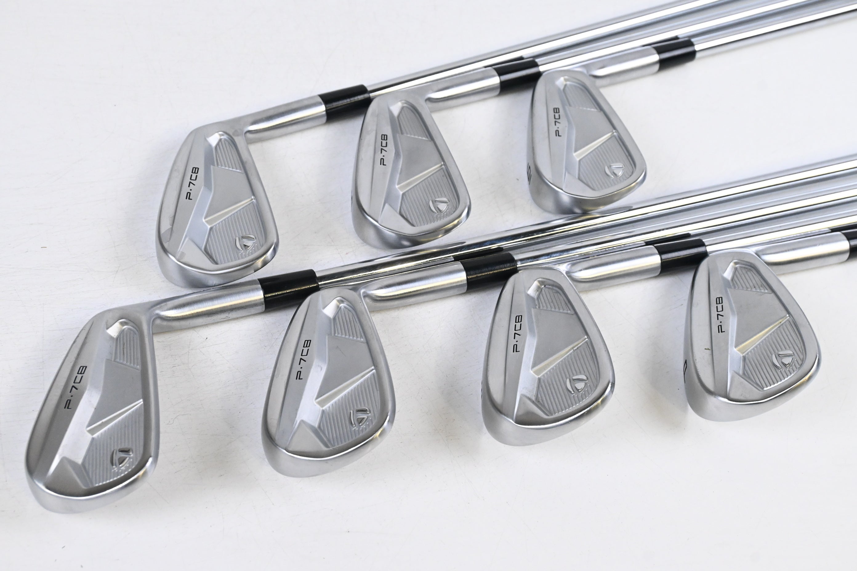 Taylormade P.7CB Irons / 4-PW / Regular Flex Project Rifle 100 Shafts